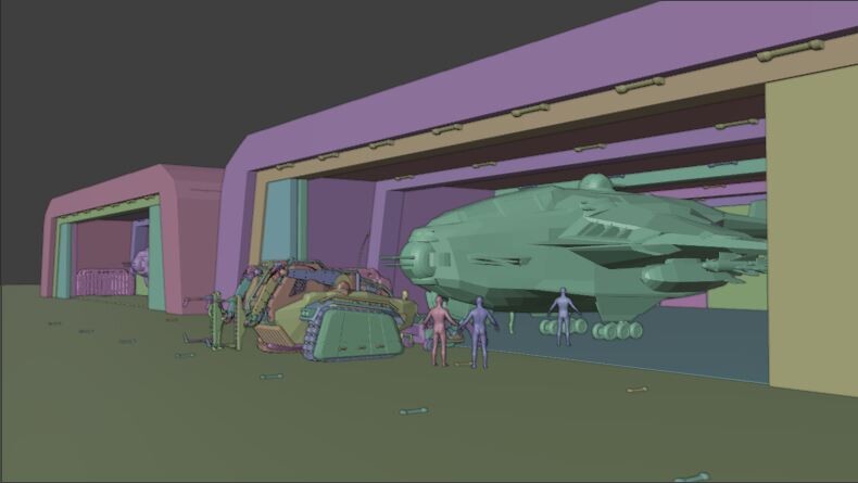 Blender 3D model