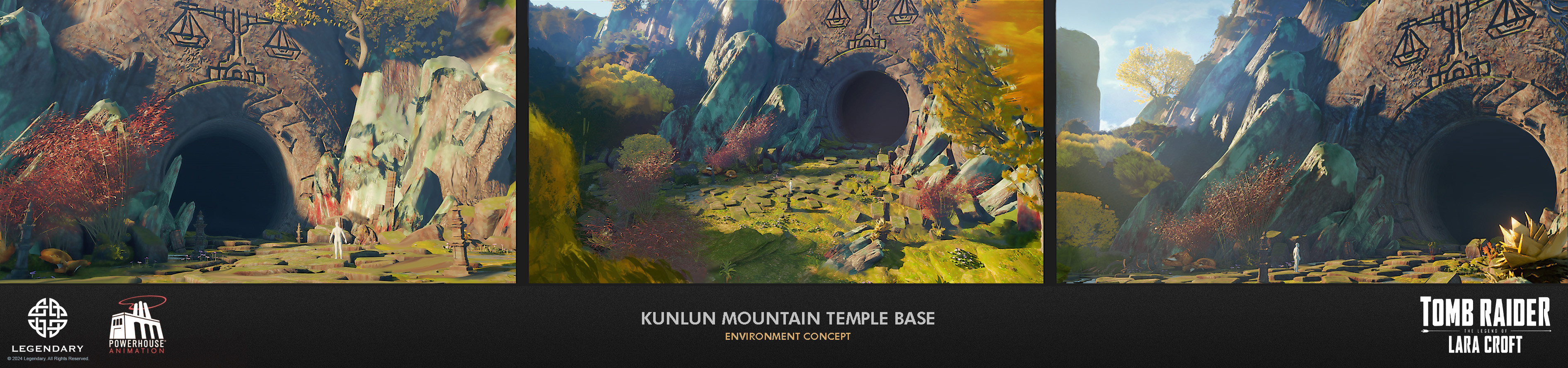 Entrance to Kunlun Mountain Temple in the finale episode.