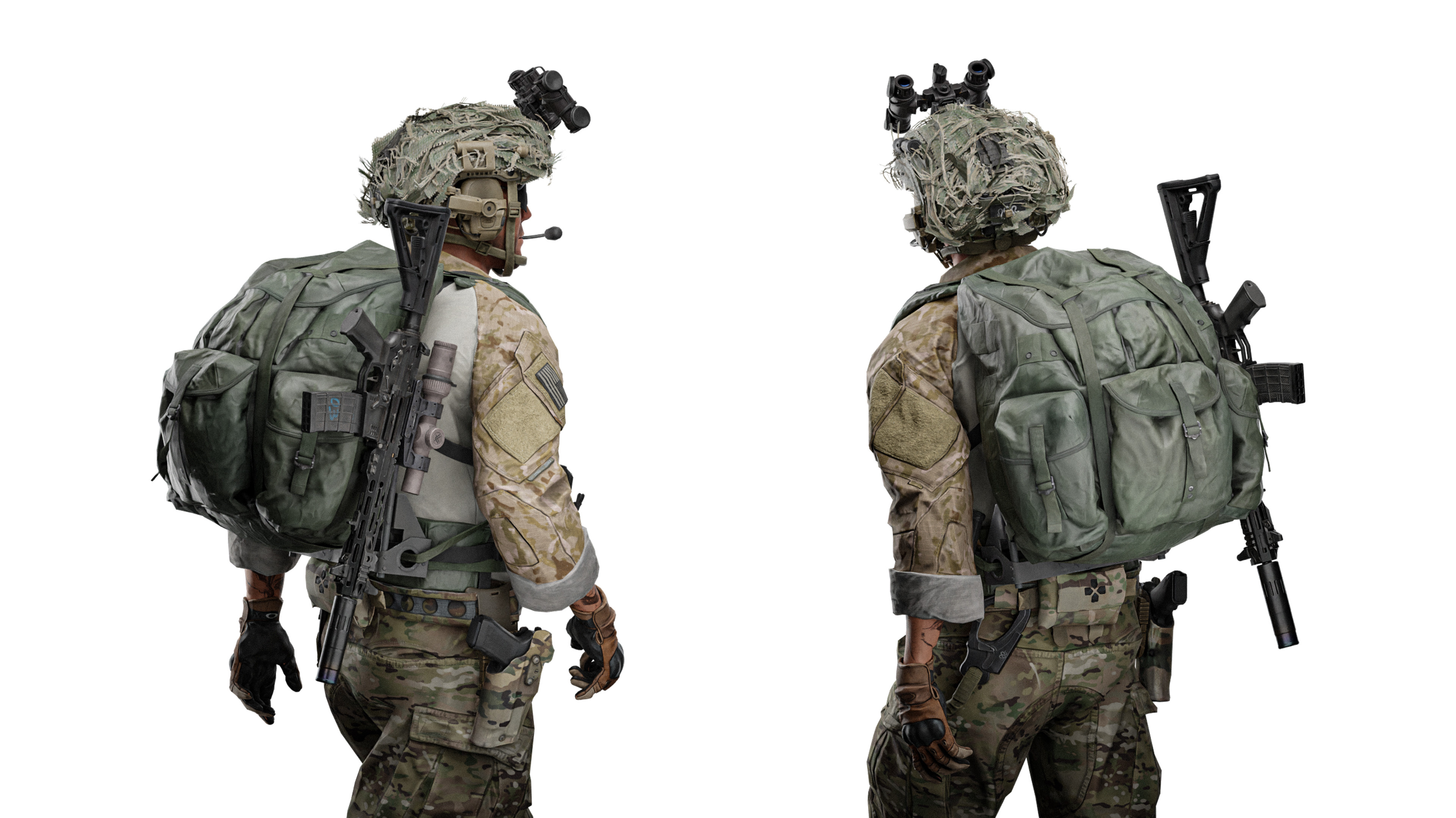 Us Army Alice Pack remake bag 再構築 J2（US アリスパック L型