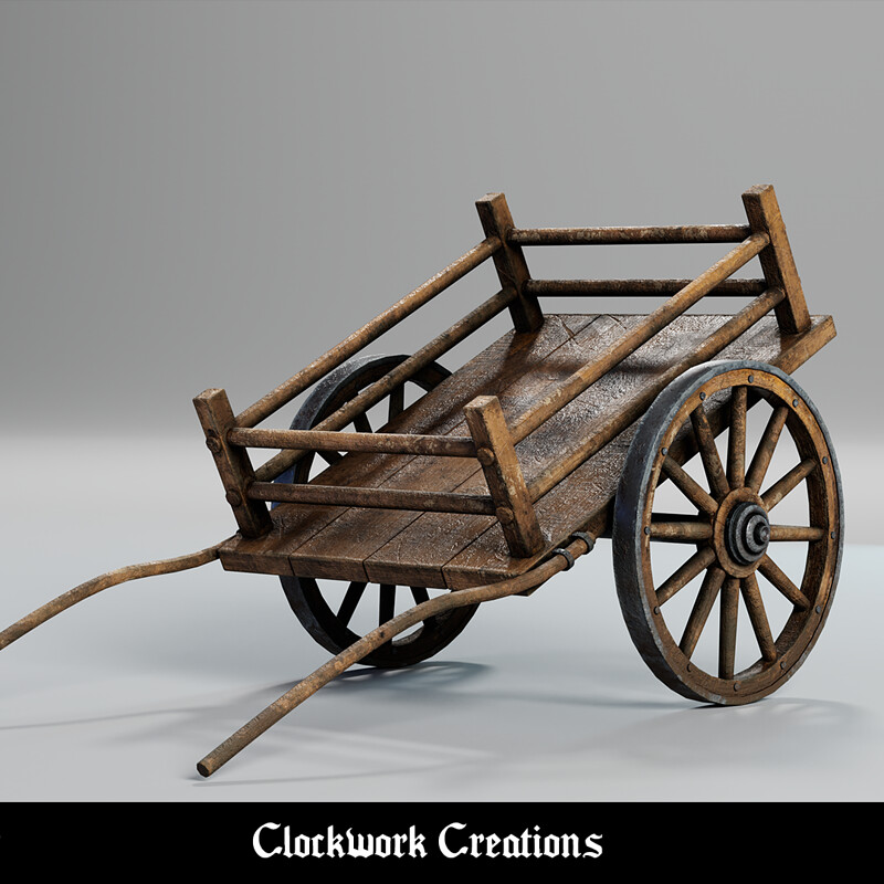 Old Wooden Cart