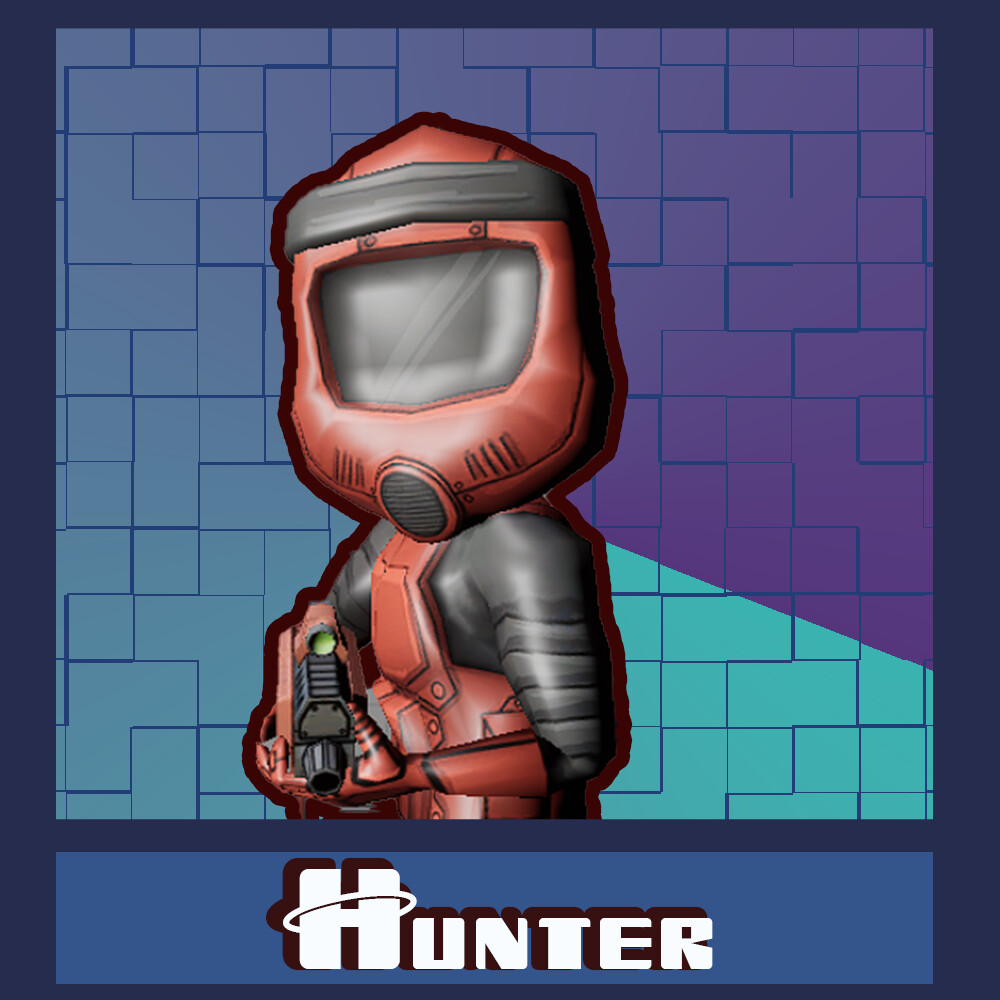Hunter is alive and able to do actions