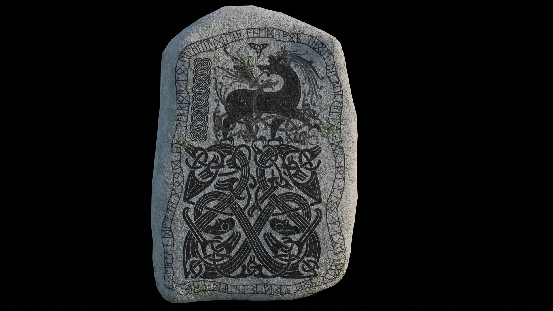 ArtStation - Viking Runestone