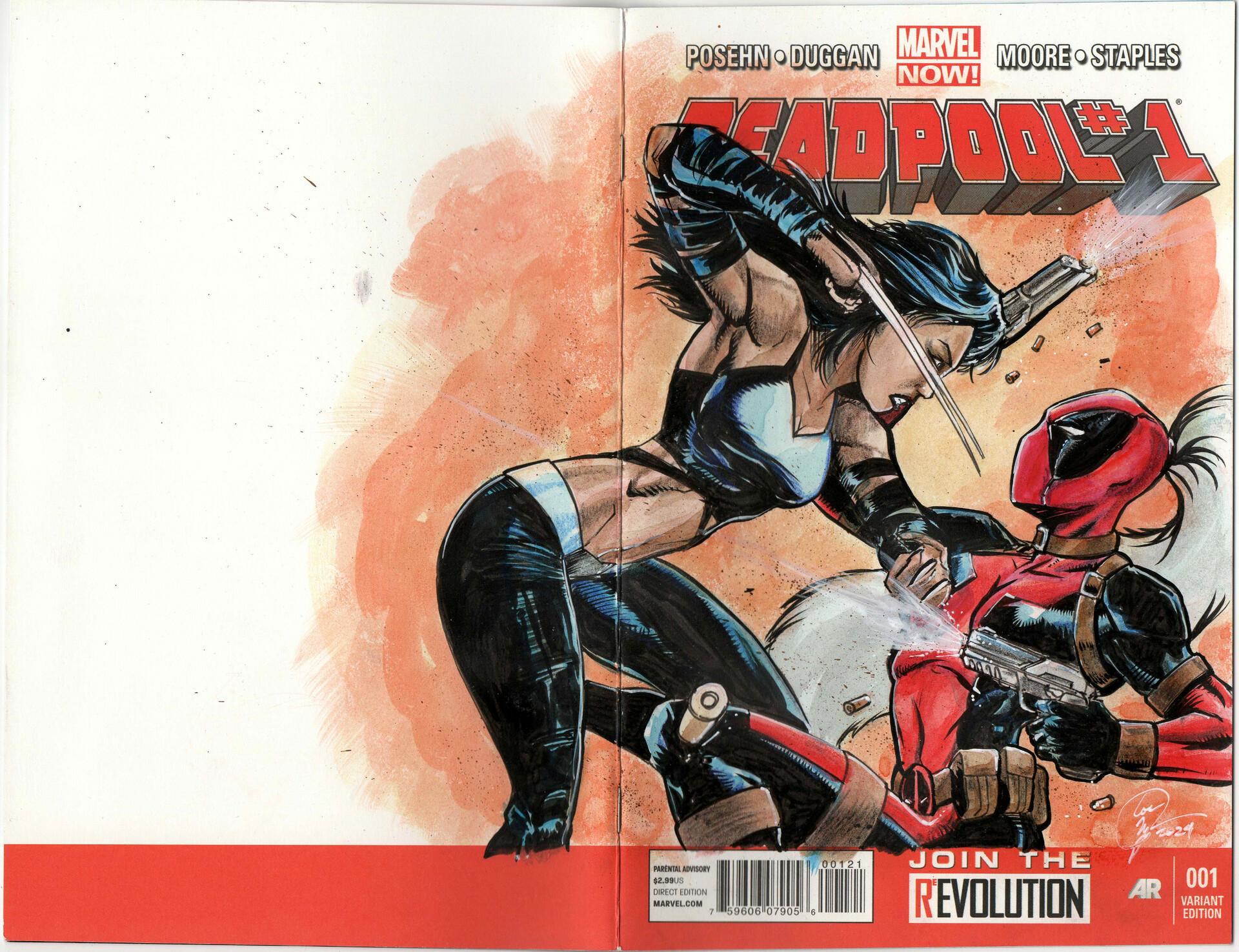 ArtStation - Deadpool: X-23 vs Lady Deadpool