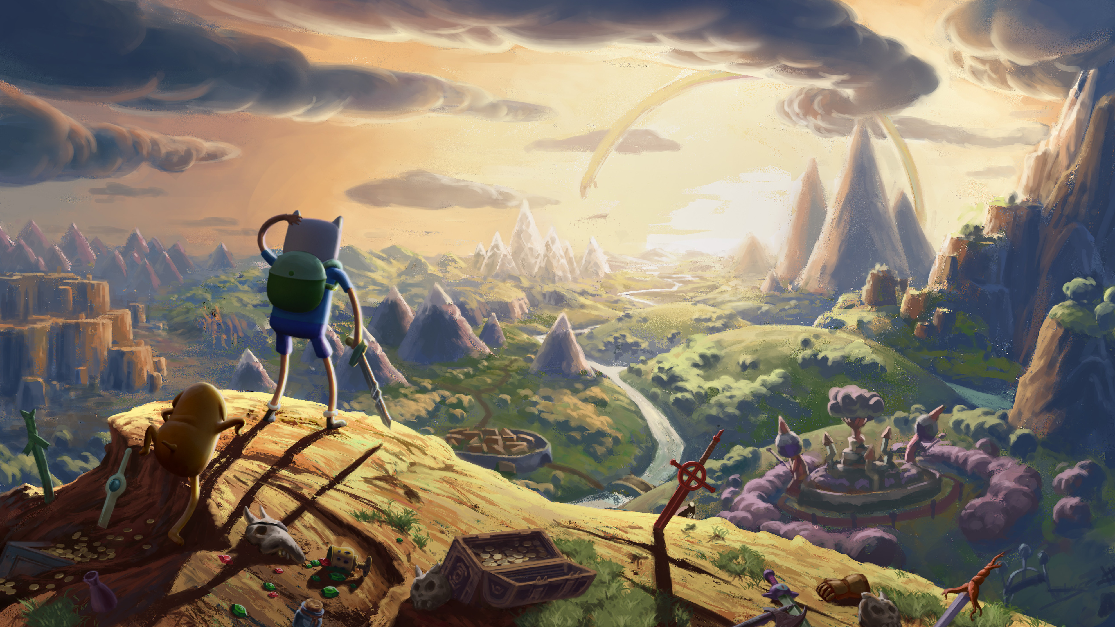 Key Art illustration, work done collaboratively with the entire Concept Art team