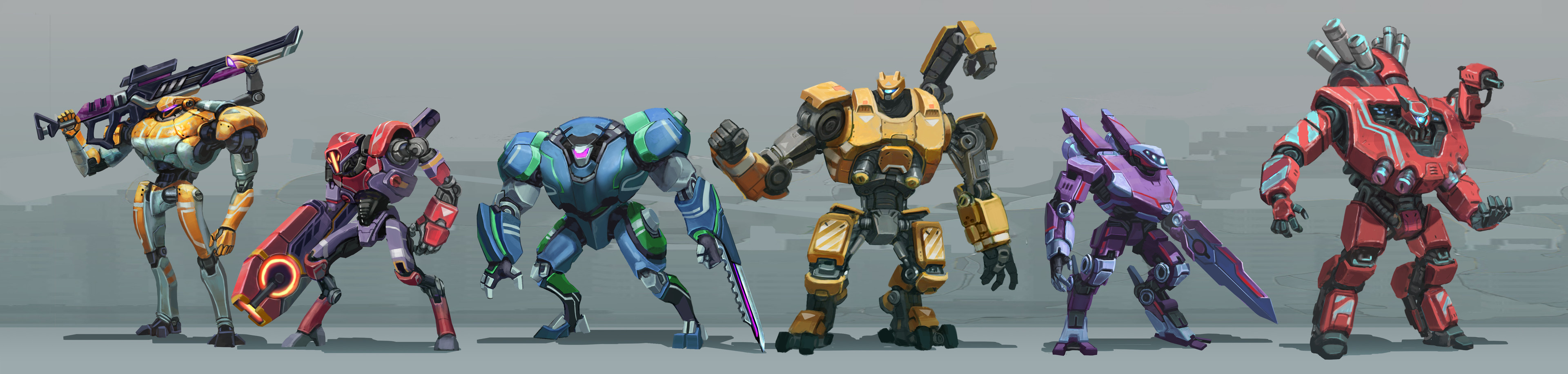 Disclaimer. As Lead Concept Artist, I didn't sketch these concepts myself, but I was constantly giving feedback, pushing the quality and helping to maintain artistic consistency throughout the process, working with very different artists.