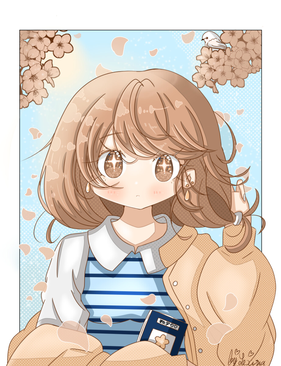 autumn manga girl