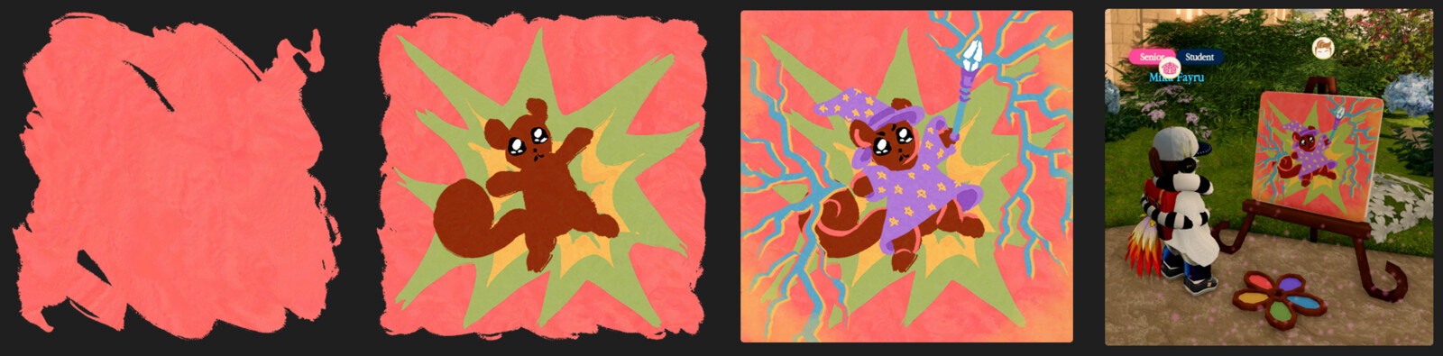 Painting Interaction - Squirrel