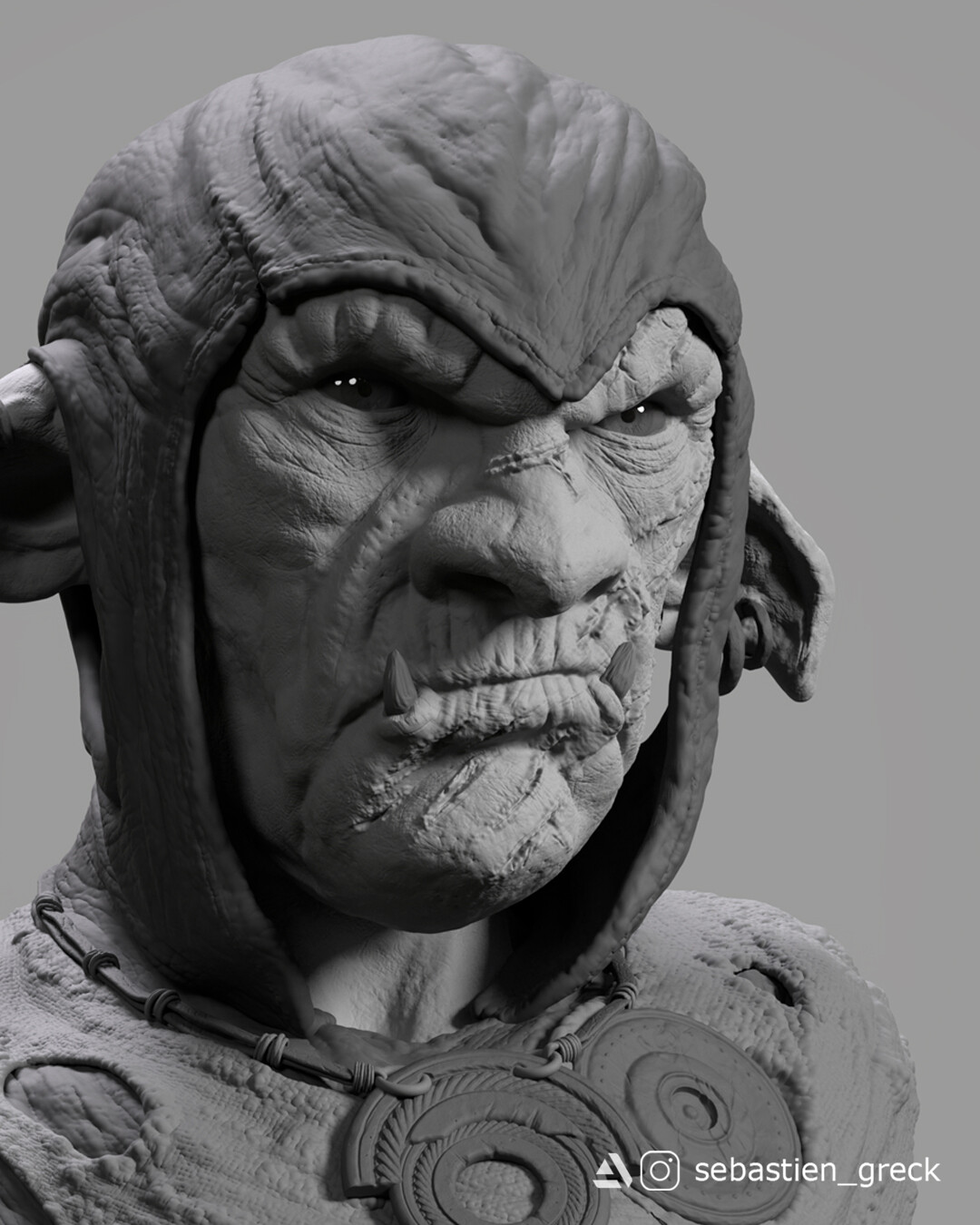 Clay render 
