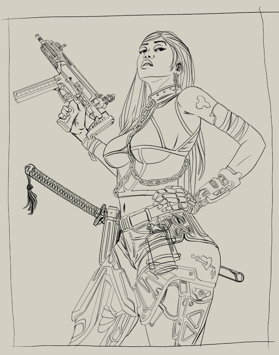 Huku Sketch