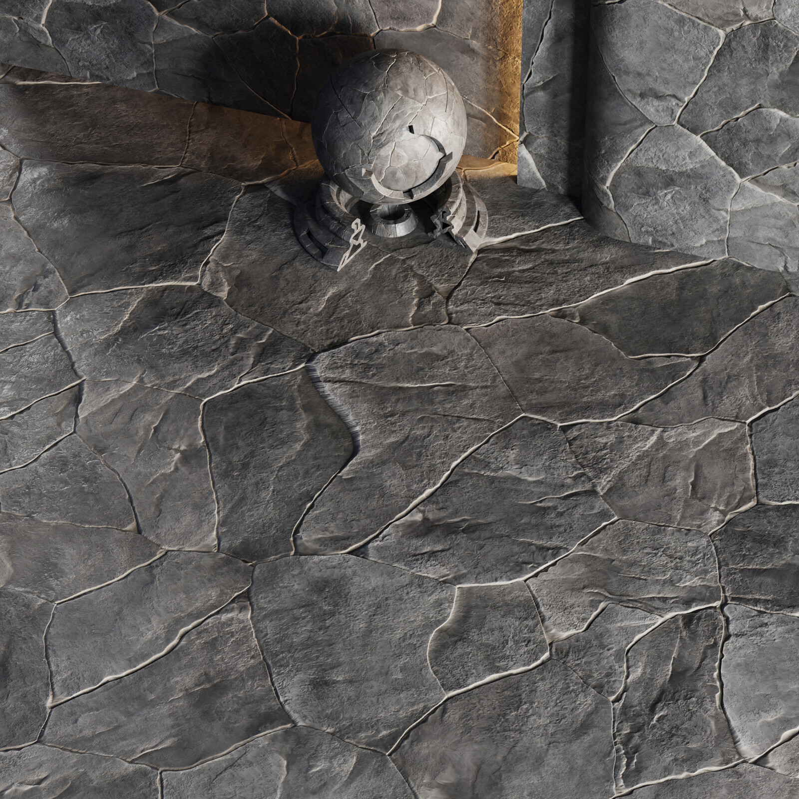 Substance Designer | Stone Field | PBR | 4K