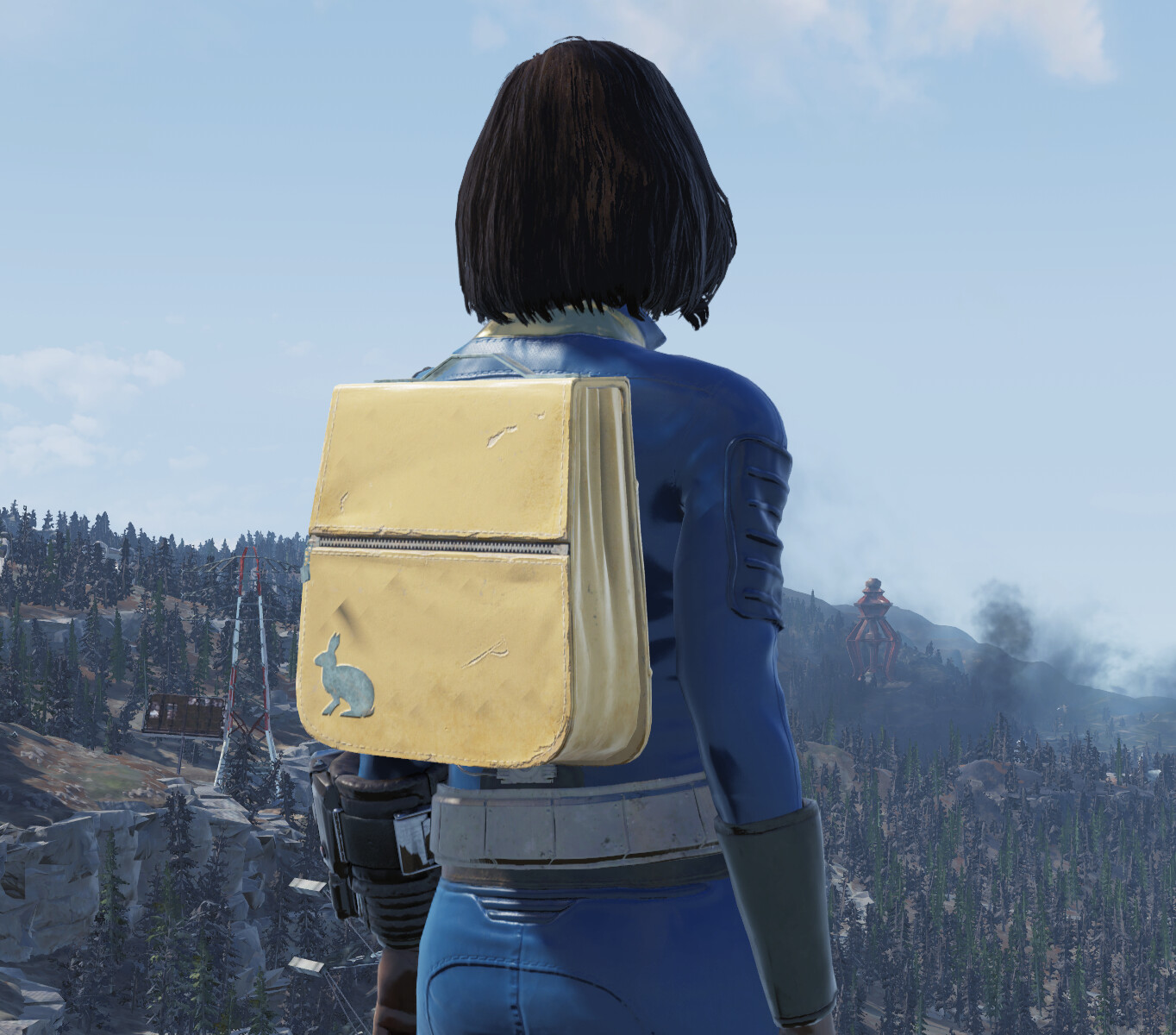 ArtStation Atomicset Ltd. Handbag Backpack (Asset Integration) Fallout 76