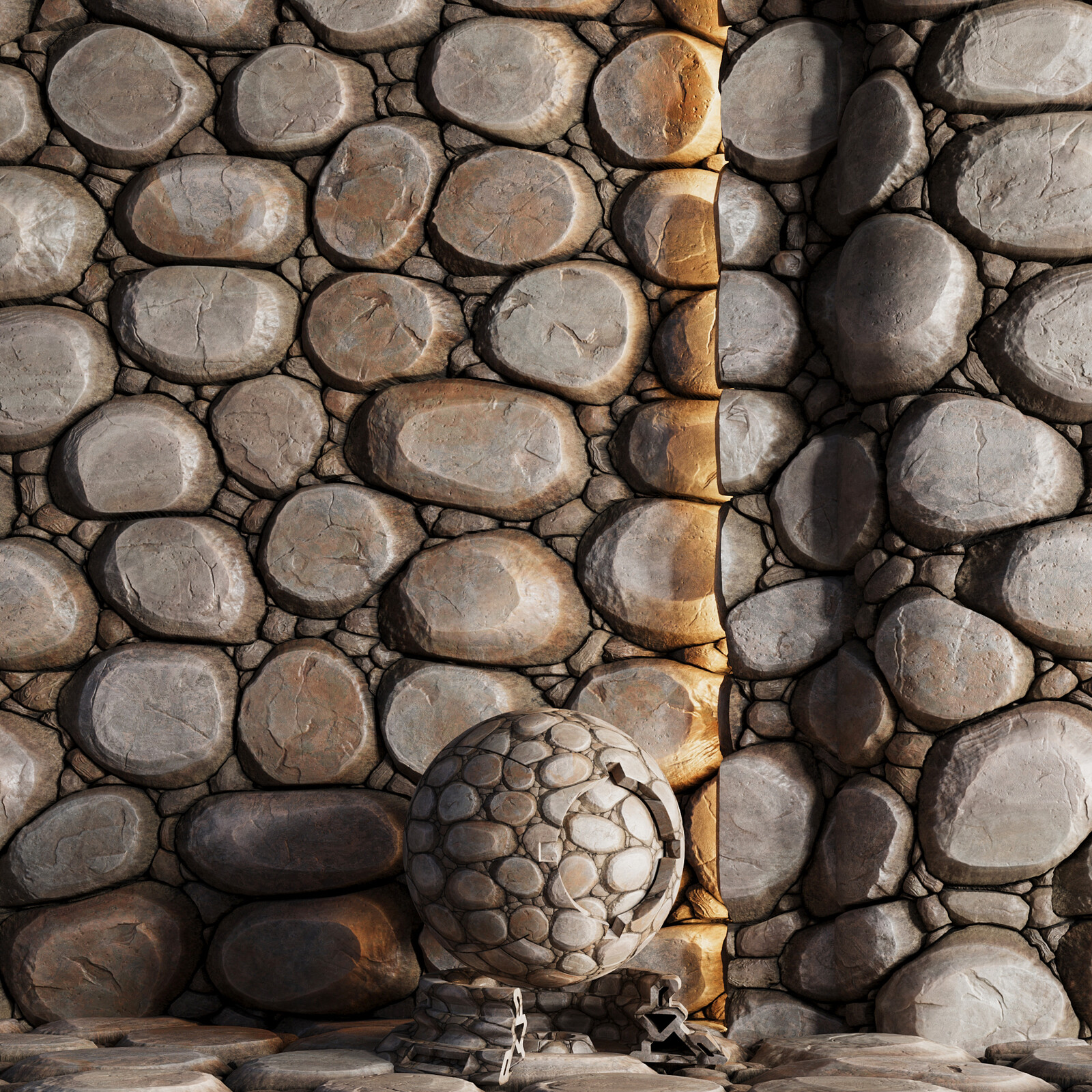 Substance Designer | Stone Field | PBR | 4K
