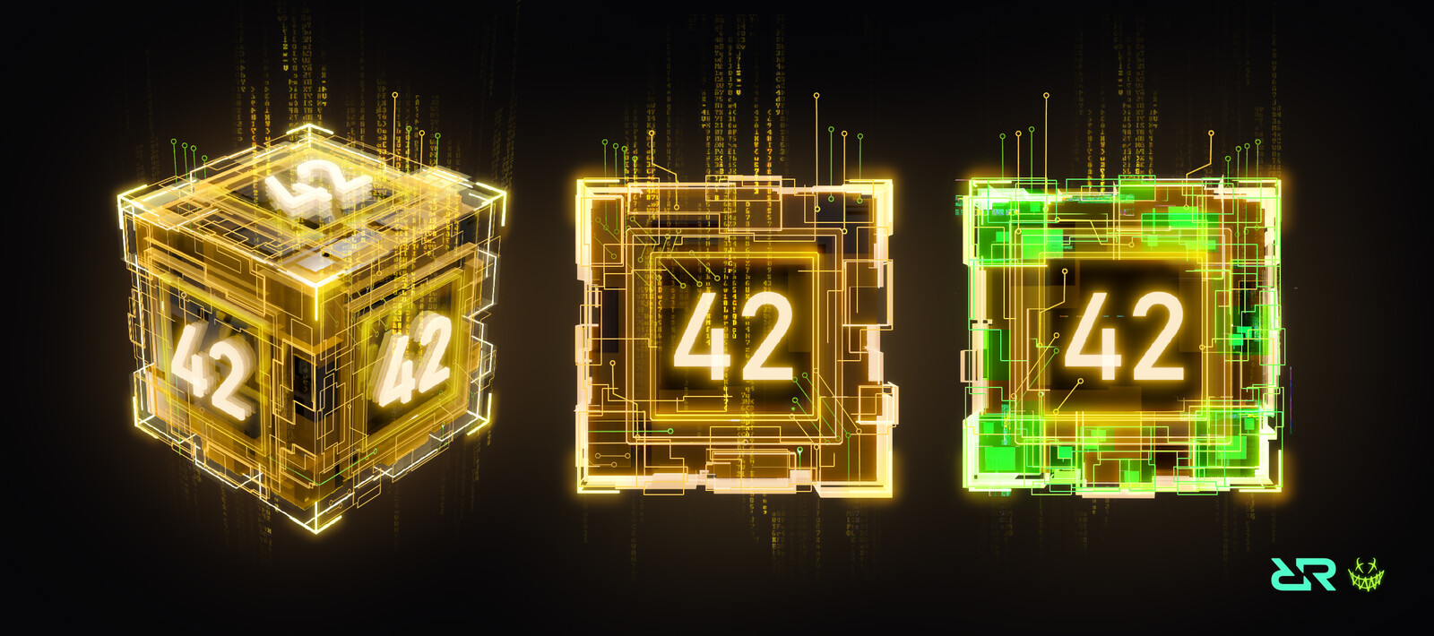 Keys that are inserted into the puzzle mechanism