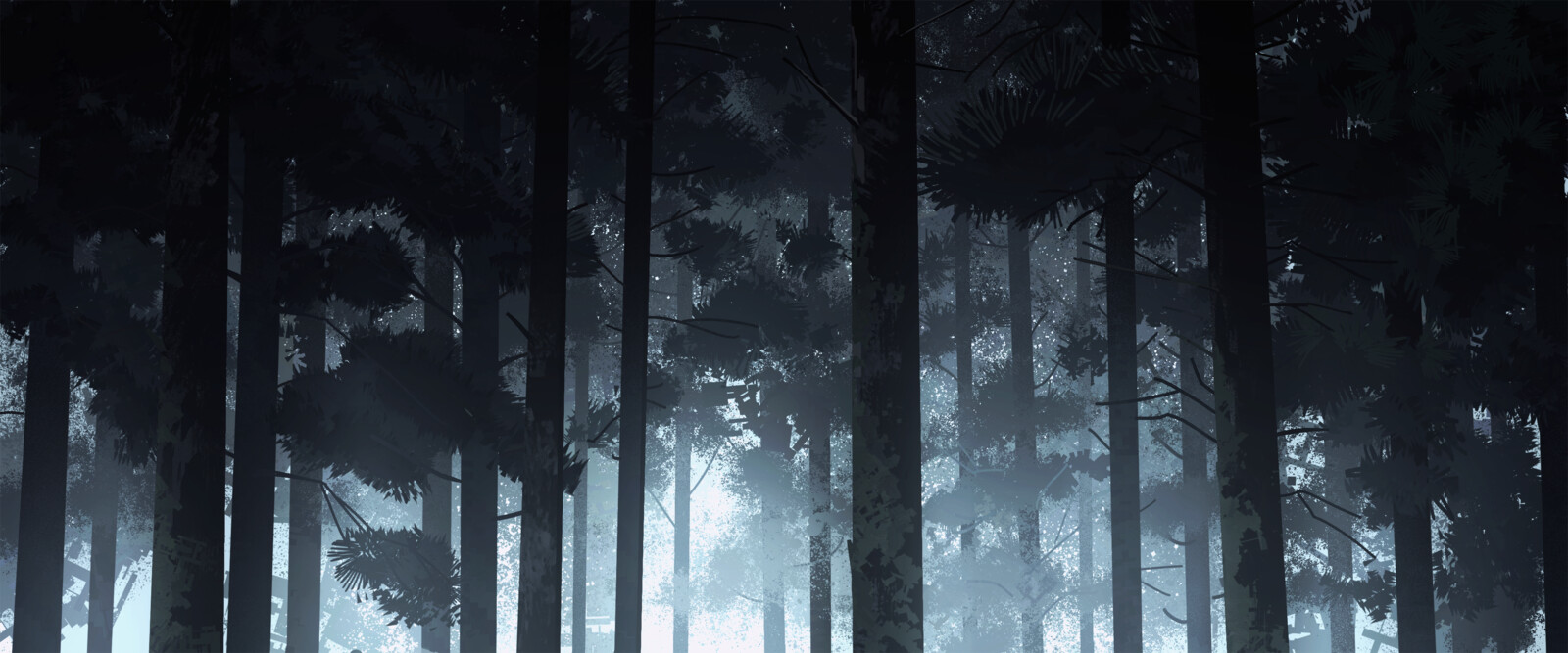The Hunt - Background Paintings - Part 1