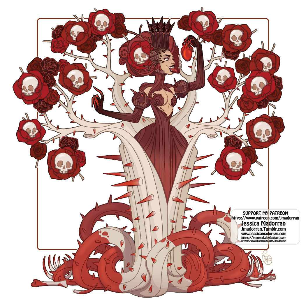Drawlloween 2024 - Twisted Halloween Fairy Tales Character Designs
