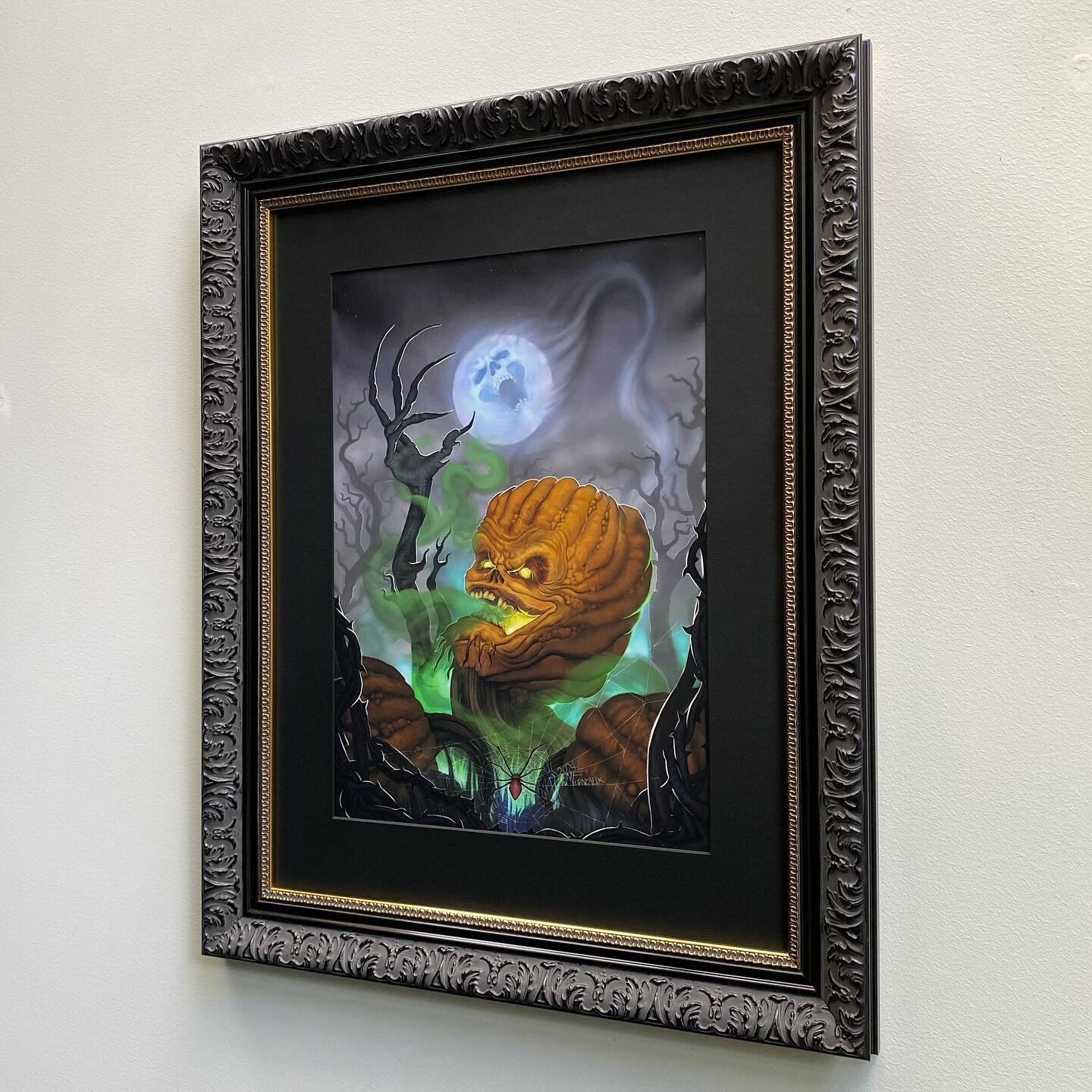 Framed by Eyeball Kicks digital print by  Picaflor Fineart Print