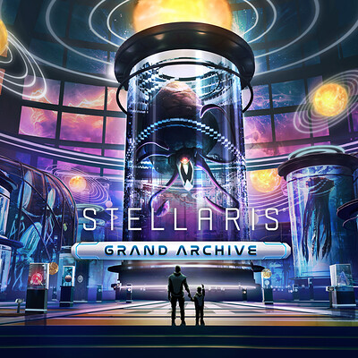 Stellaris - Grand Archive - Key Art