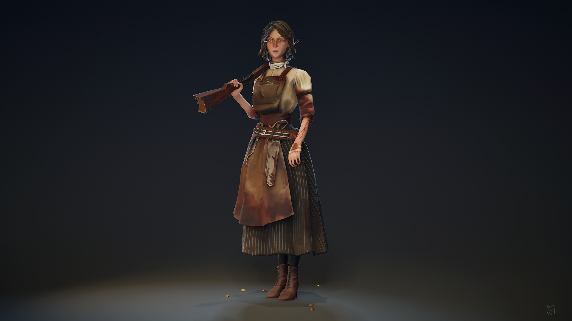 ArtStation - Emilia Blackwell 3D fan art