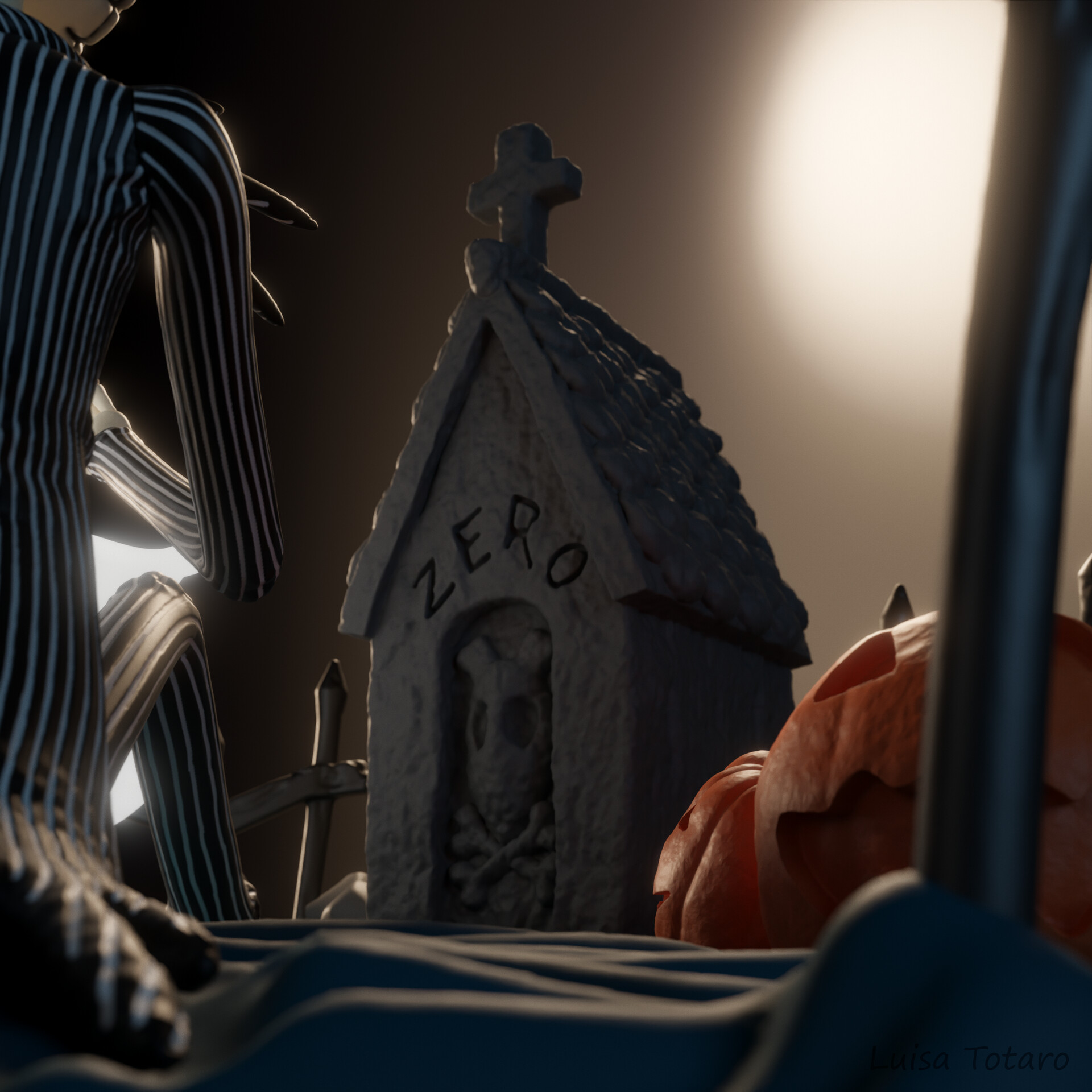 ArtStation - (TNBC) Jack and Zero Diorama (Fanart)