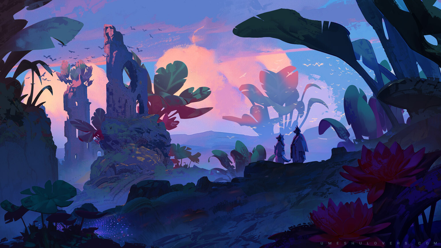 The scent of the evening