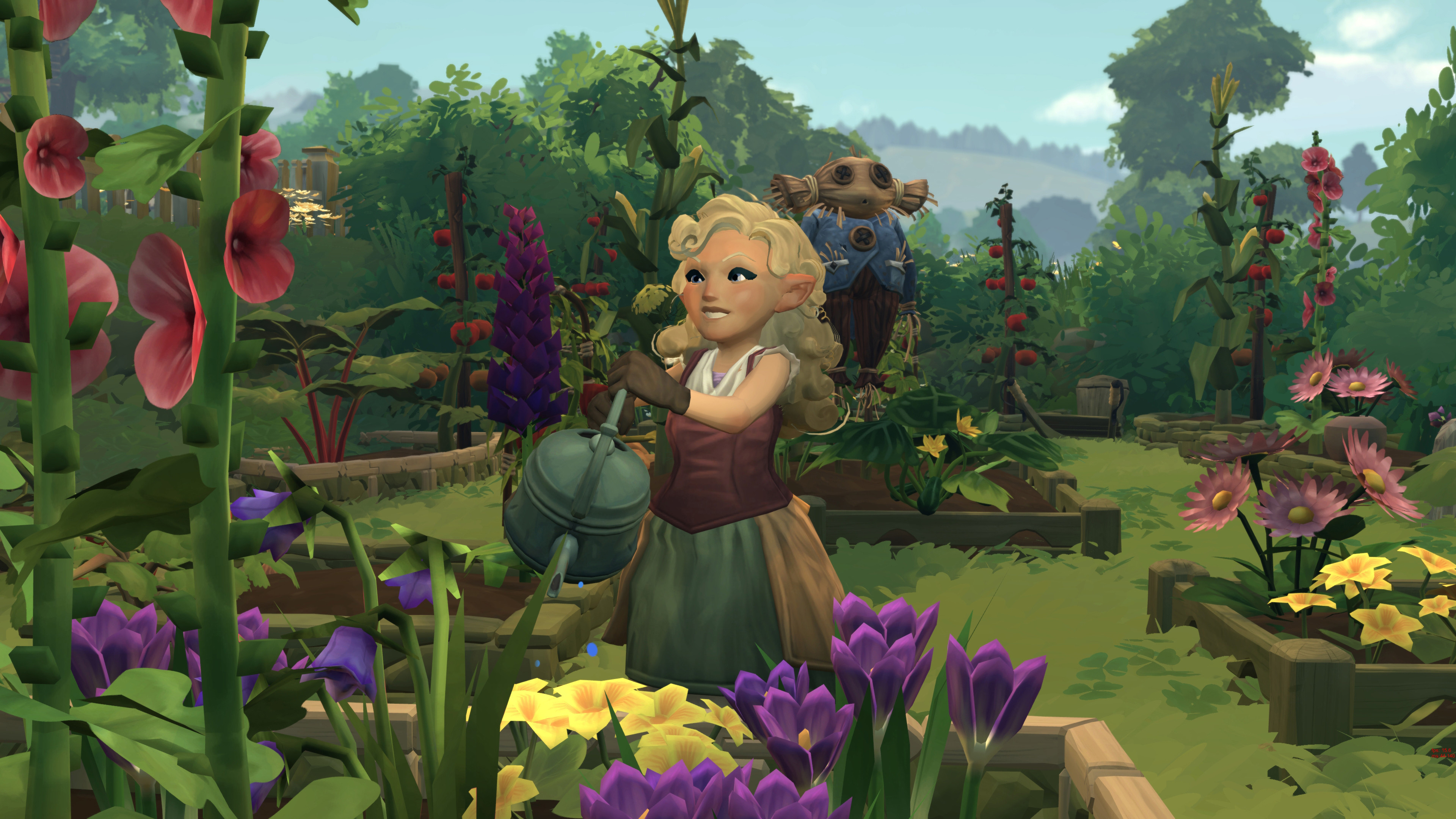 An early capture of the game in Alpha, showing more of the gardenable assets. 