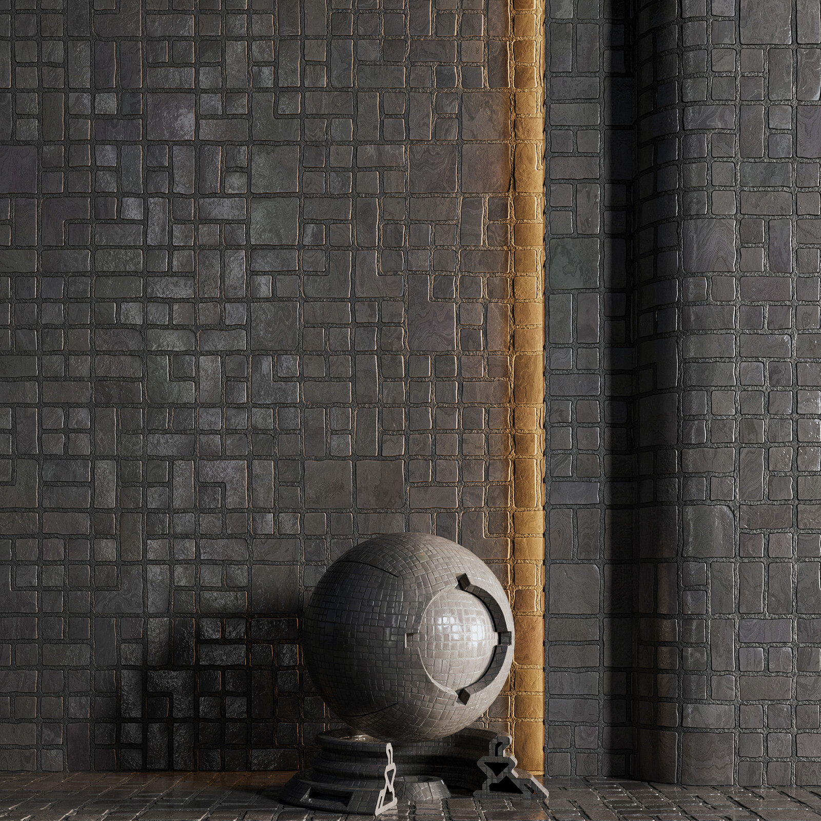 Substance Designer | Stone Field | PBR | 4K