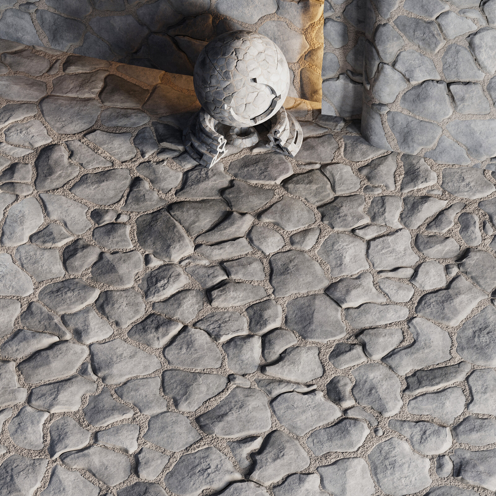 Substance Designer | Stone Field | PBR | 4K