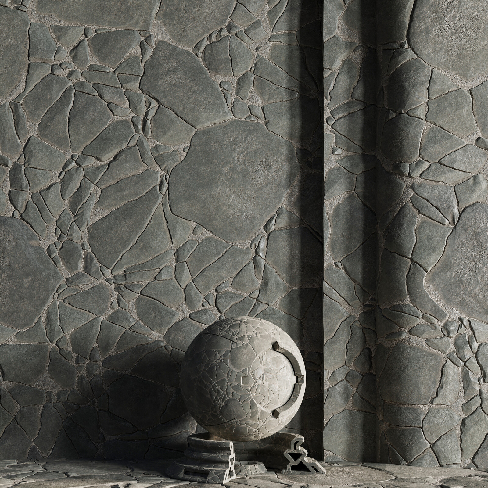 Substance Designer | Stone Field | PBR | 4K