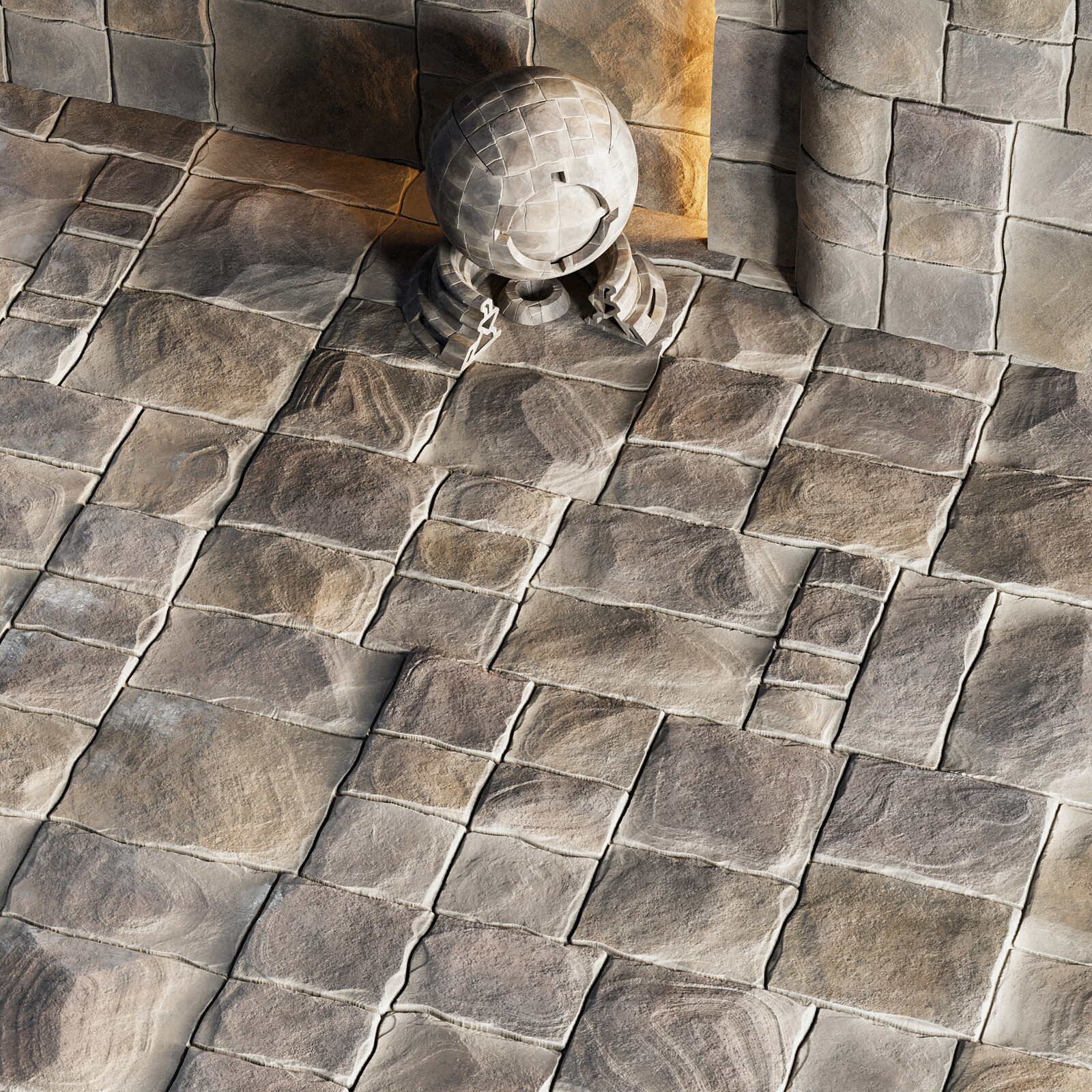 Substance Designer | Stone Field | PBR | 4K