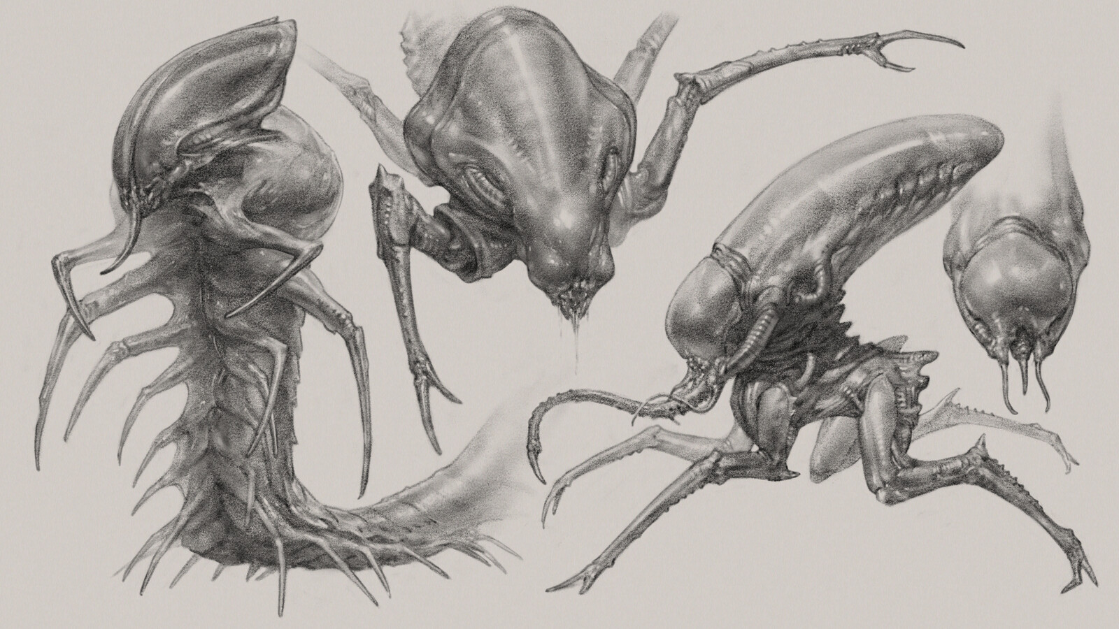 Xenomorph Inspired Creatures