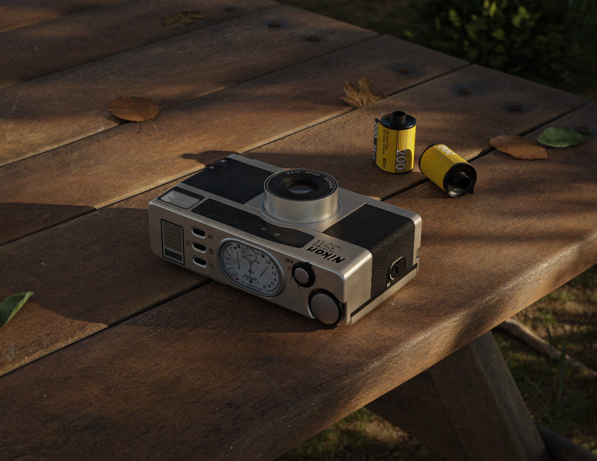 ArtStation - CAMERA NIKON 35TI