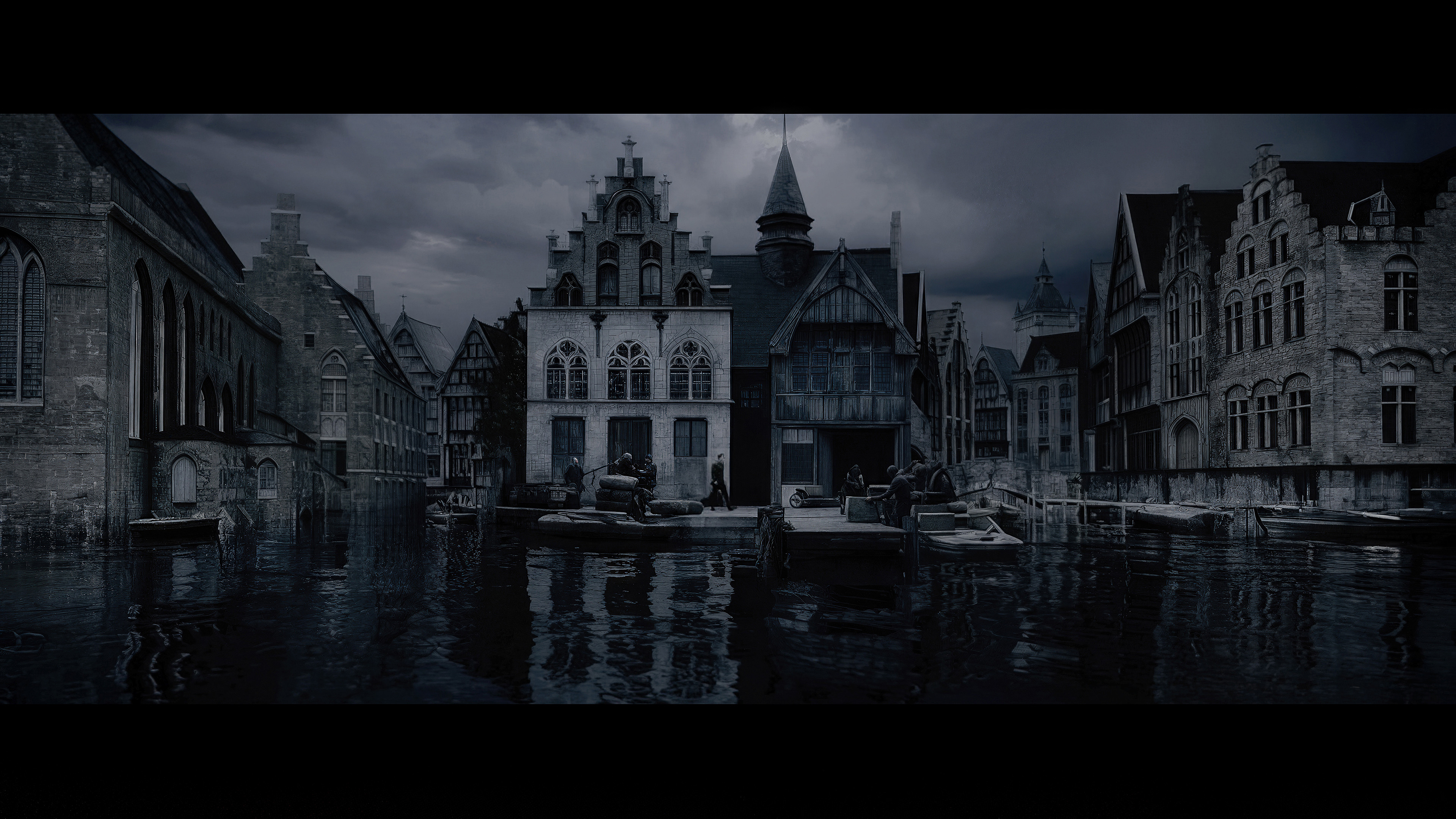 Picture from the Movie : FullCG Shot with Post and Color Grading