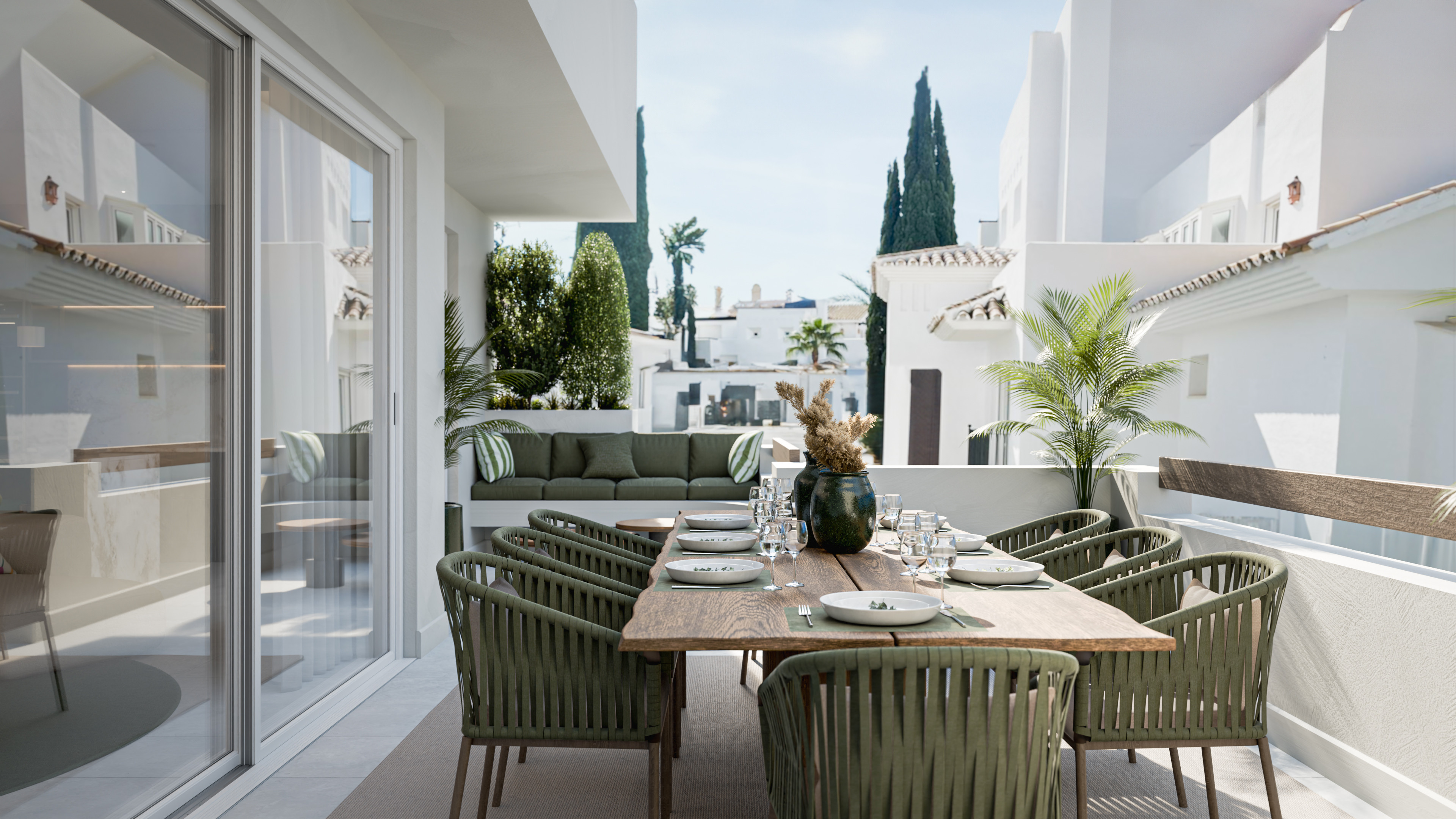 Terrace shot.