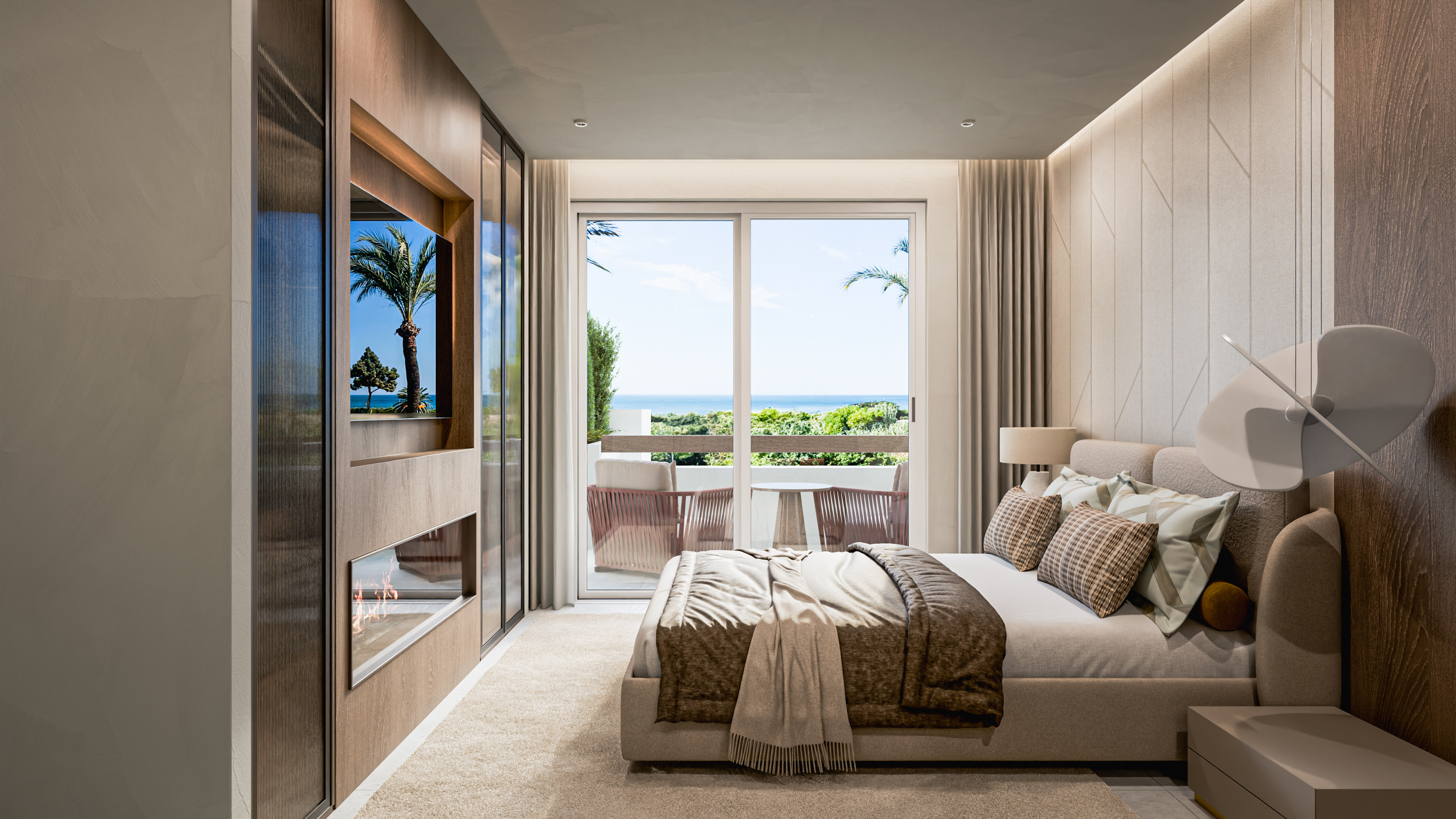 Master bedroom shot.