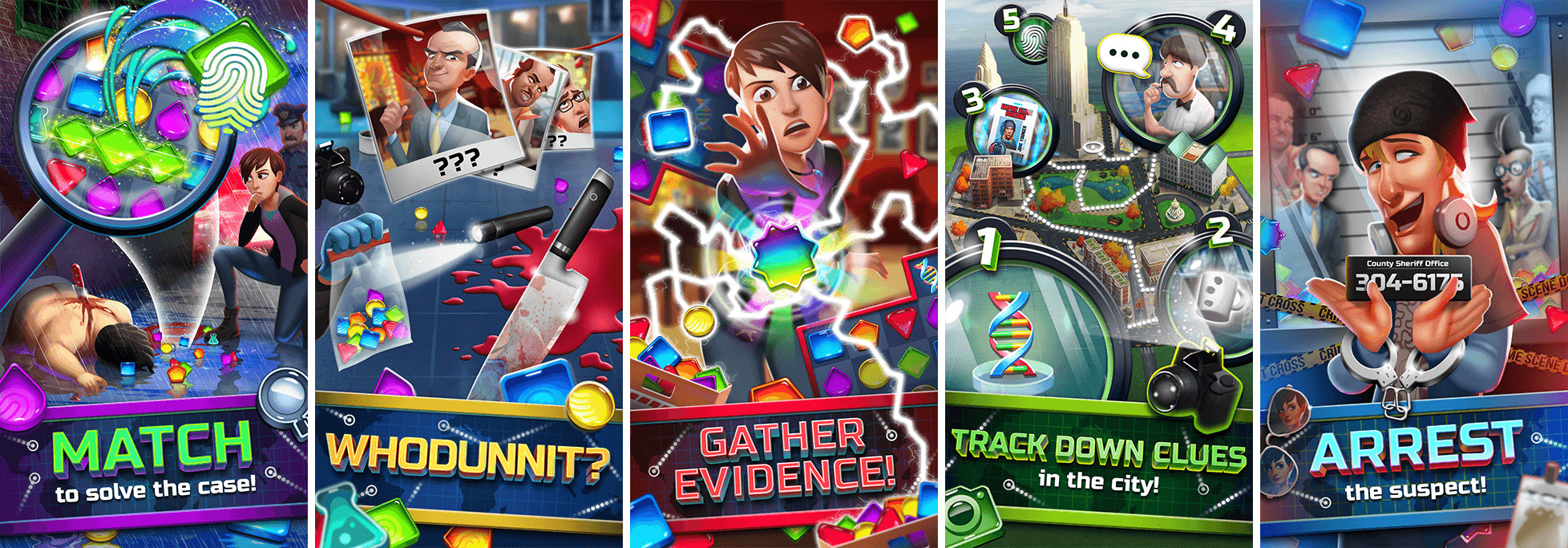 Detective Match, iOS Storefront