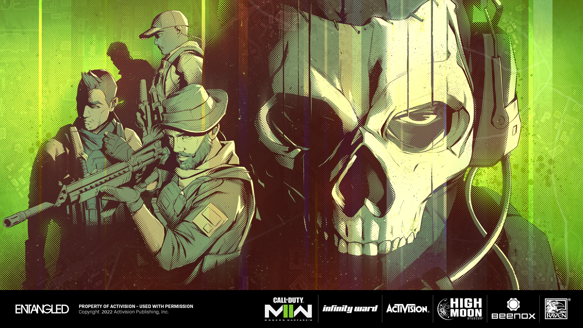 ENTANGLED Studio - Loading screens for Call of Duty: Modern Warfare II