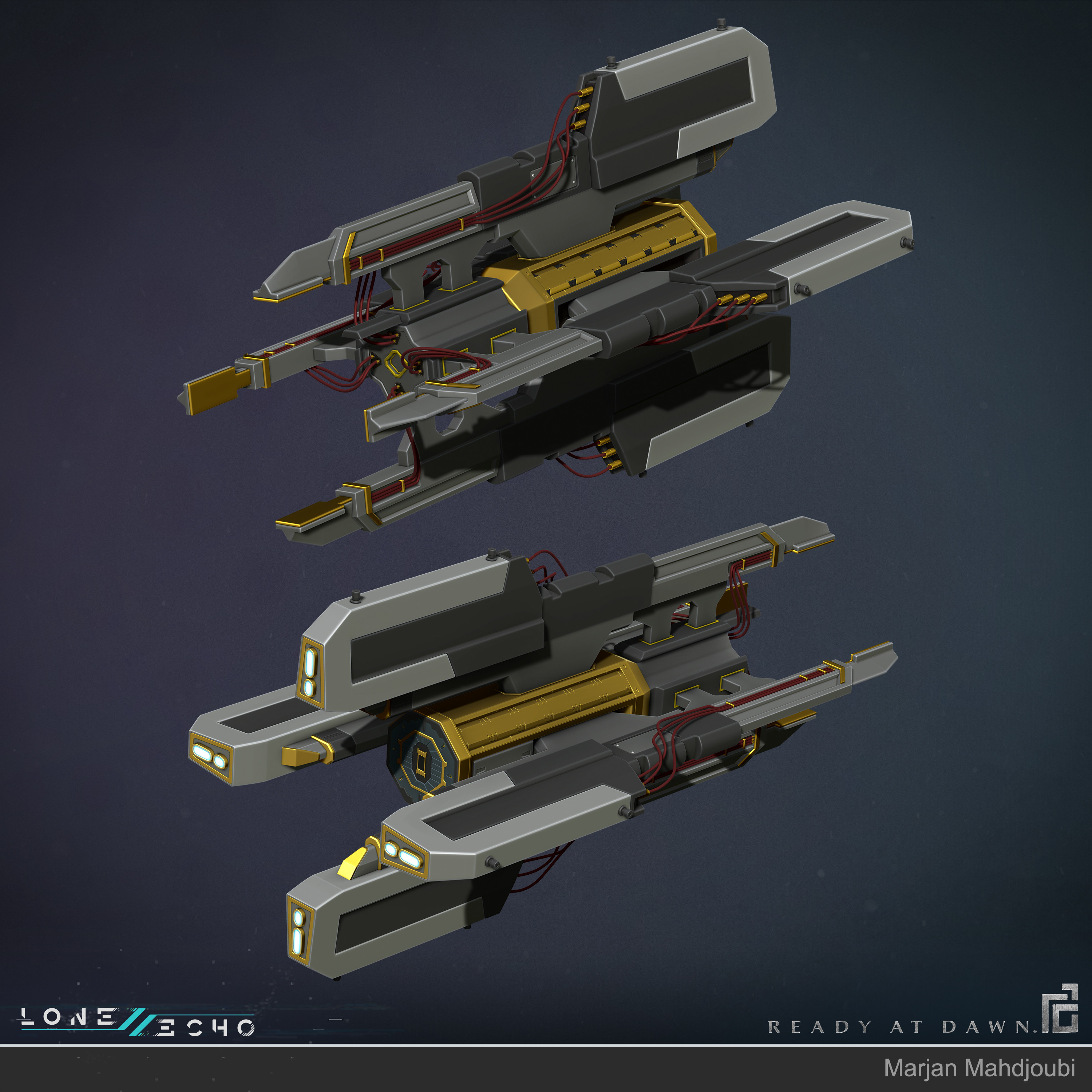 Faraday Prototype 

Zbrush High Poly Render with polypaint