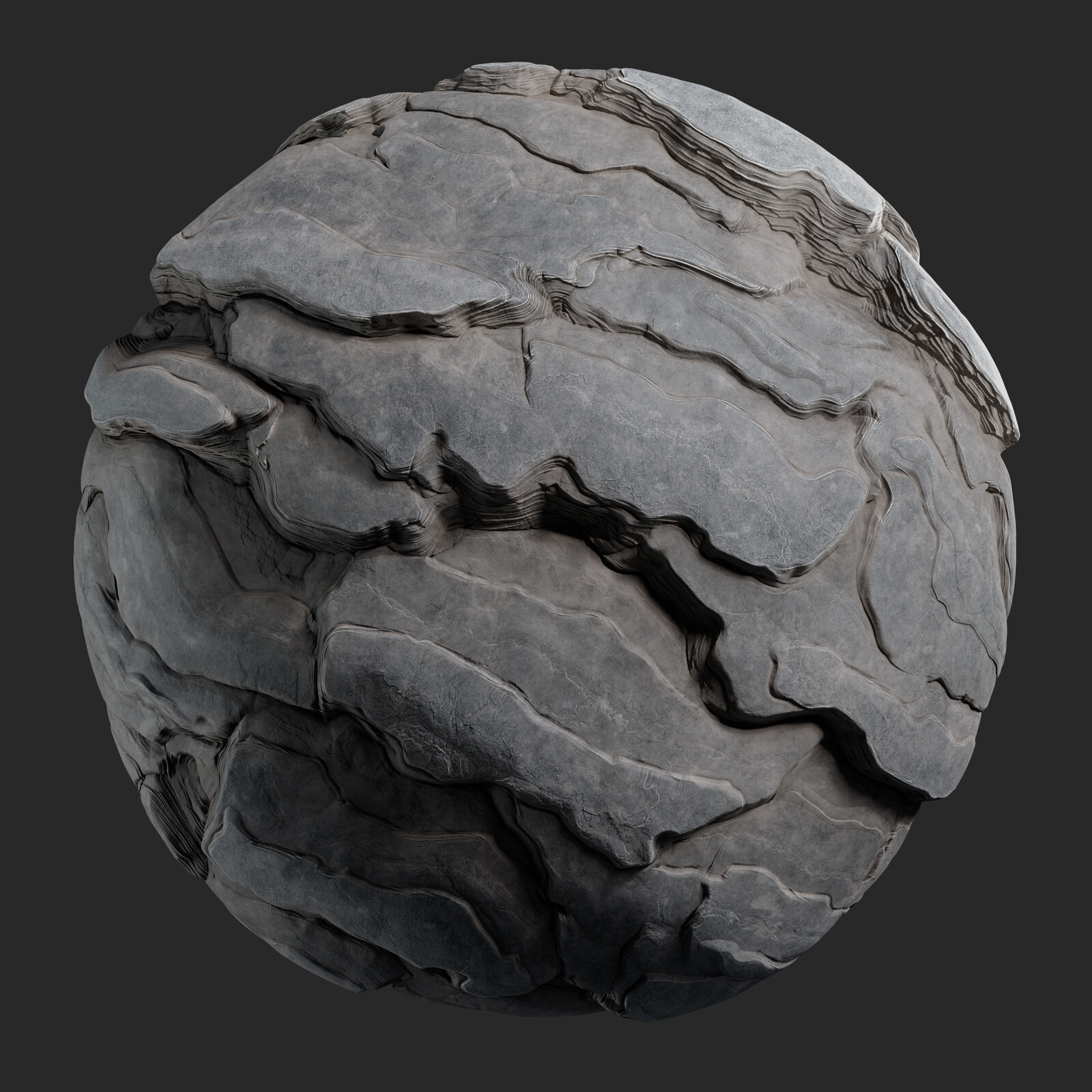 H105 Rock Cliff | PBR | 4K | Seamless | +SBSAR
