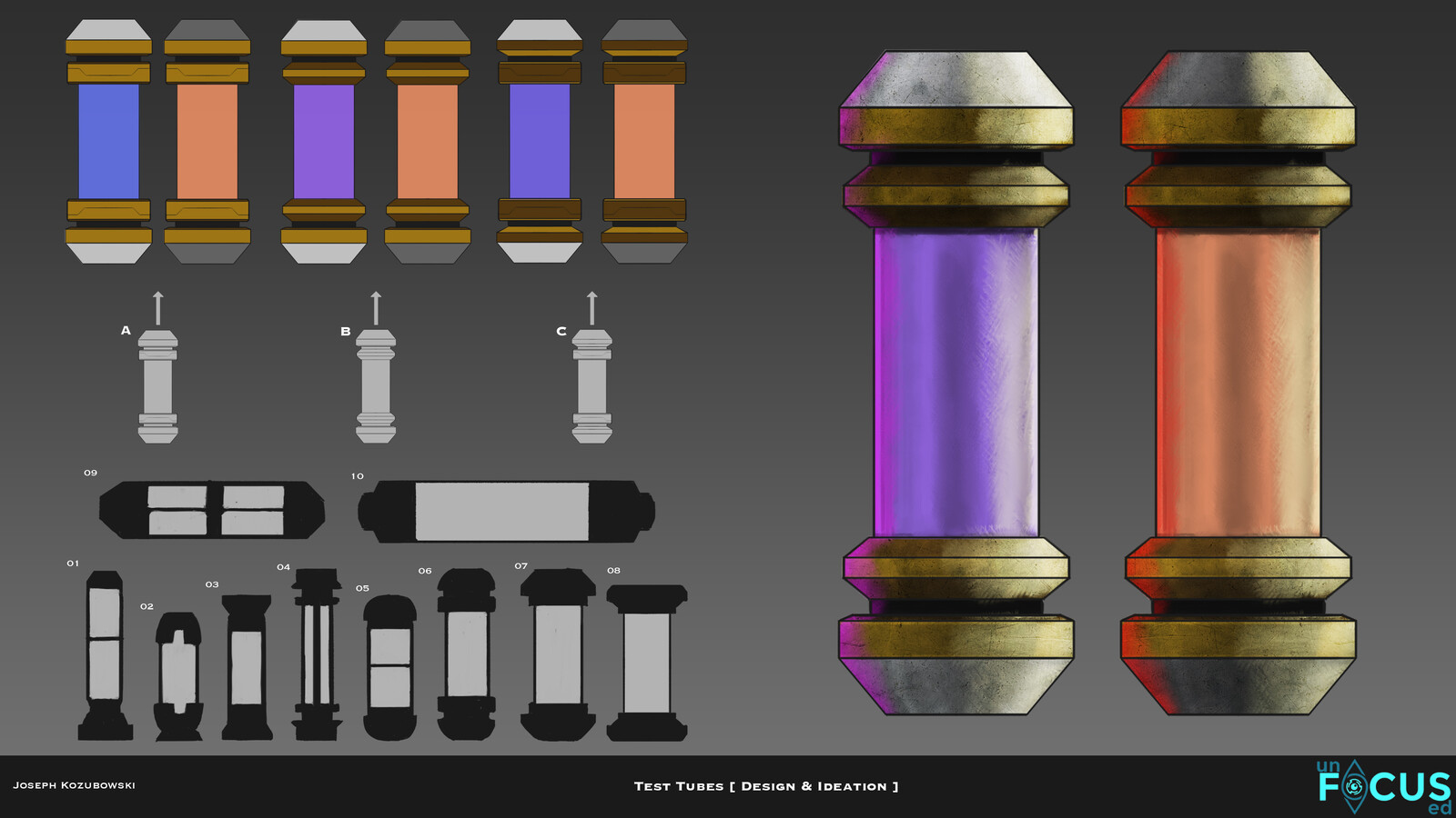 Test Tubes Concept [ Unfocused ]