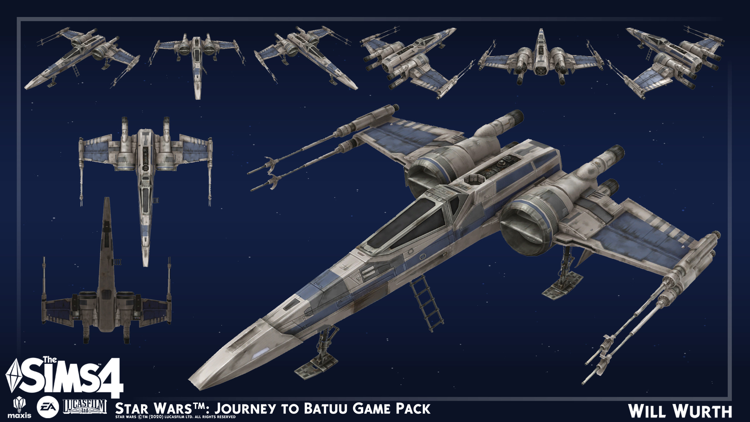 T-70 X-Wing starfighter