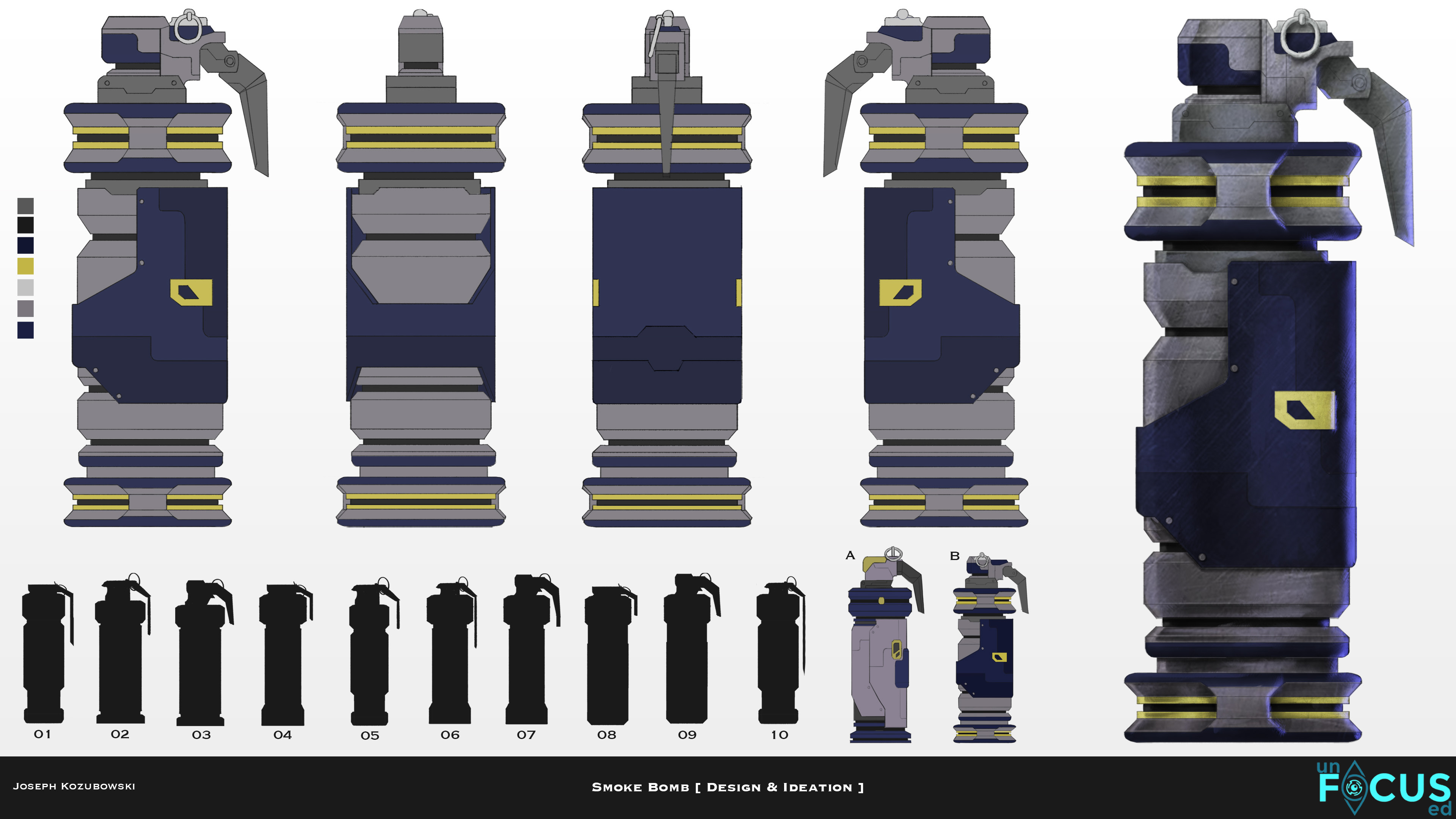 Smoke Bomb Design &amp; Ideation