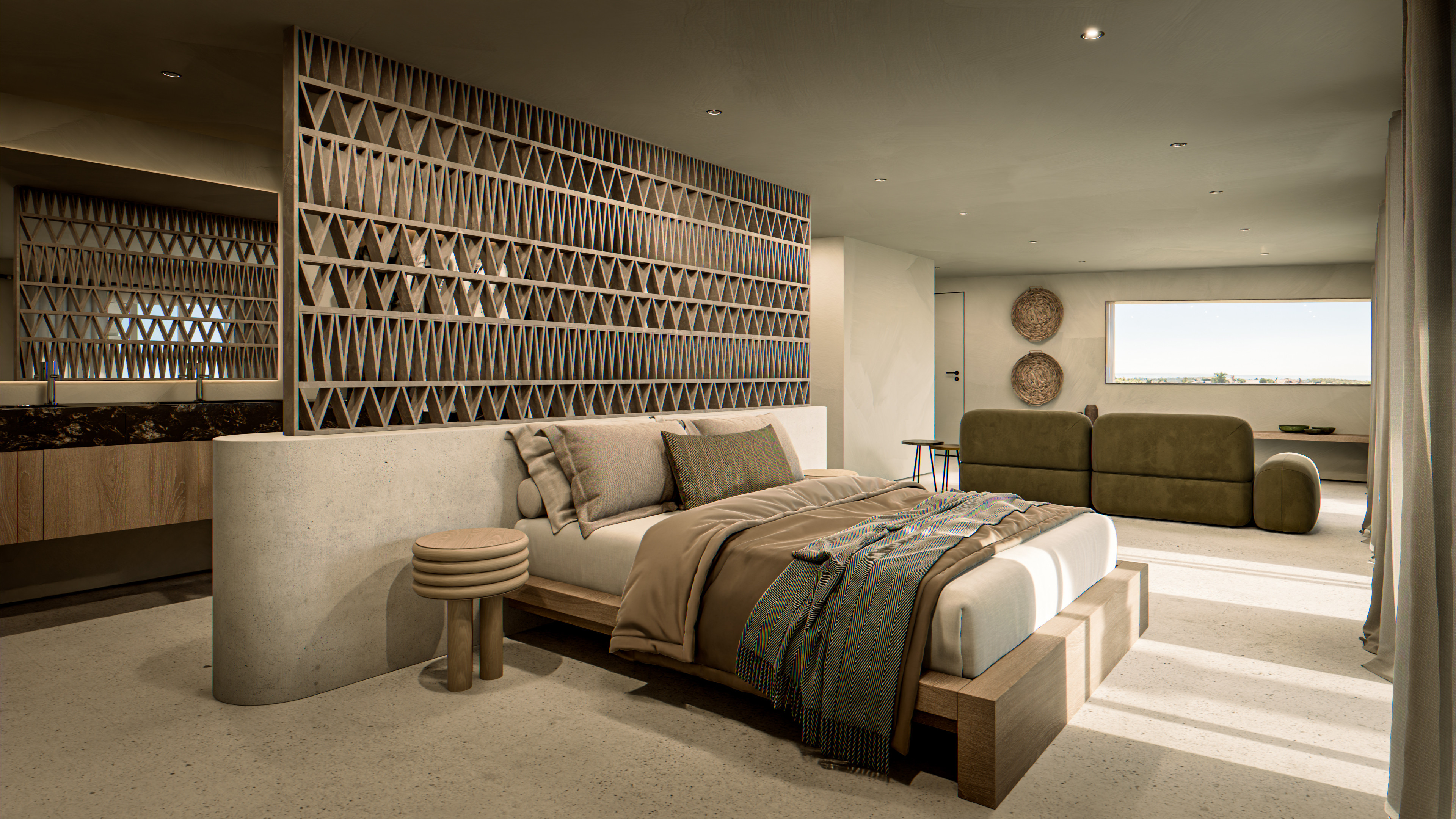 Master bedroom option 1 shot.