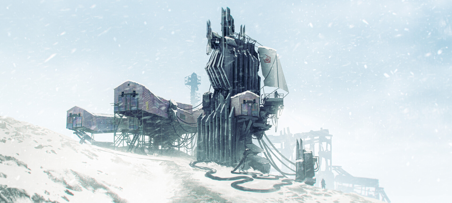 ArtStation - Half-life 3 inspired environment - Combine outpost