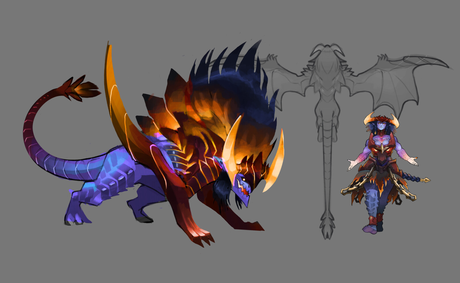 Alternate dragon concept