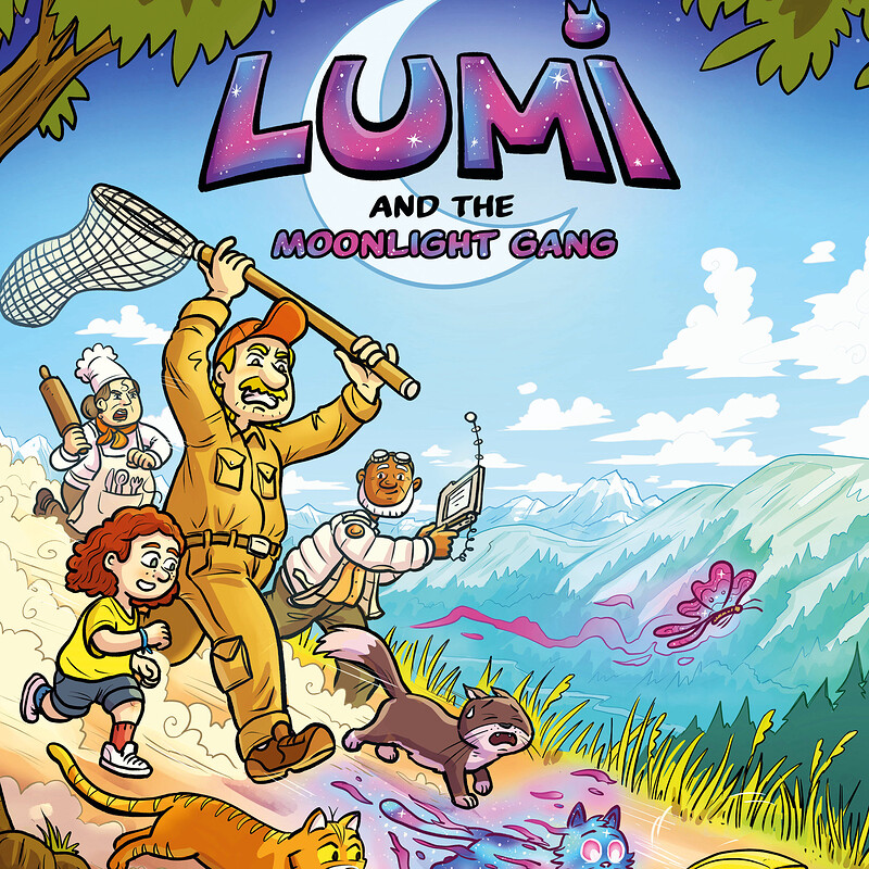 "Lumi and the Moonlight Gang" Book 1 - "The Big Score"