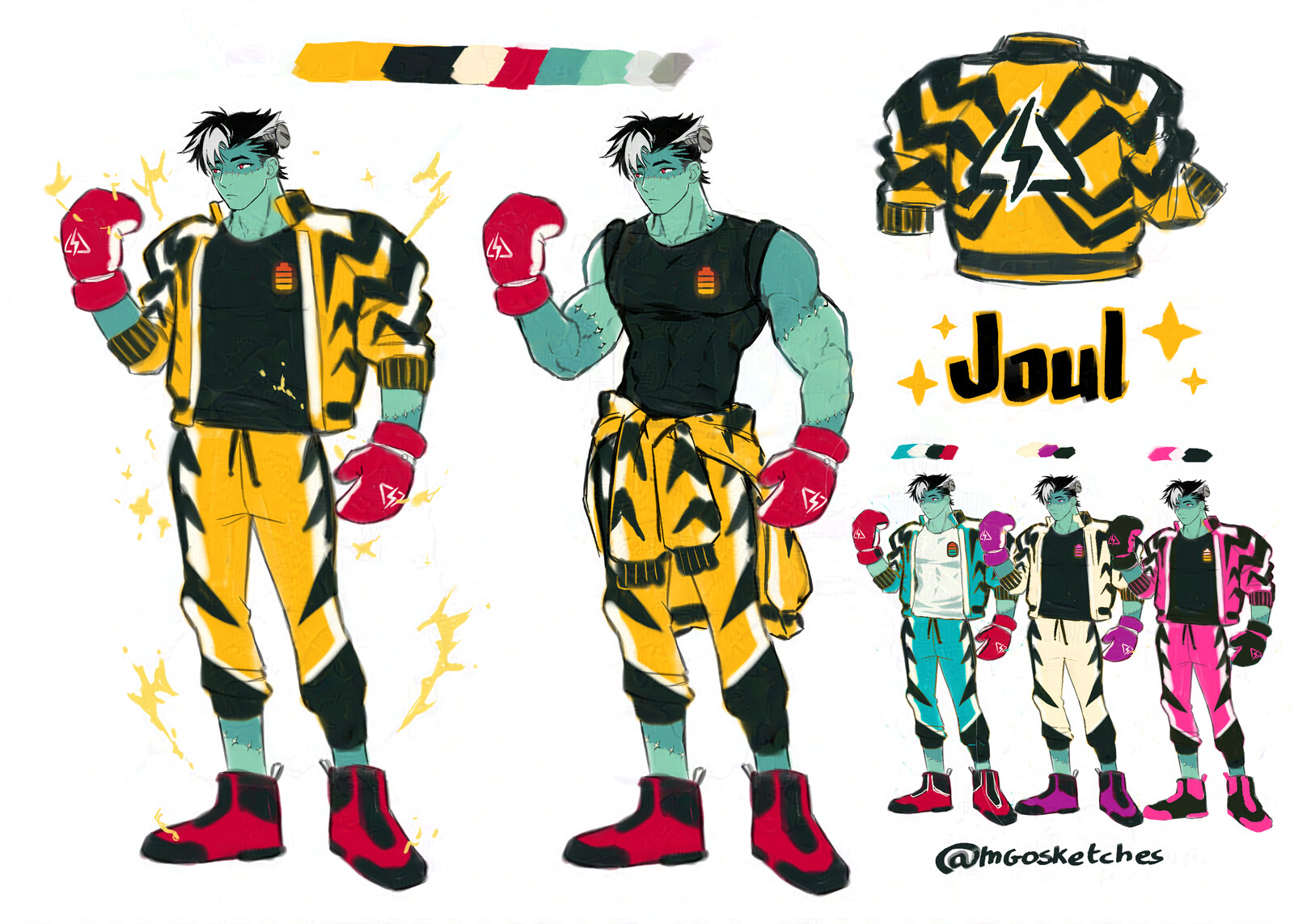 Joul character sheet