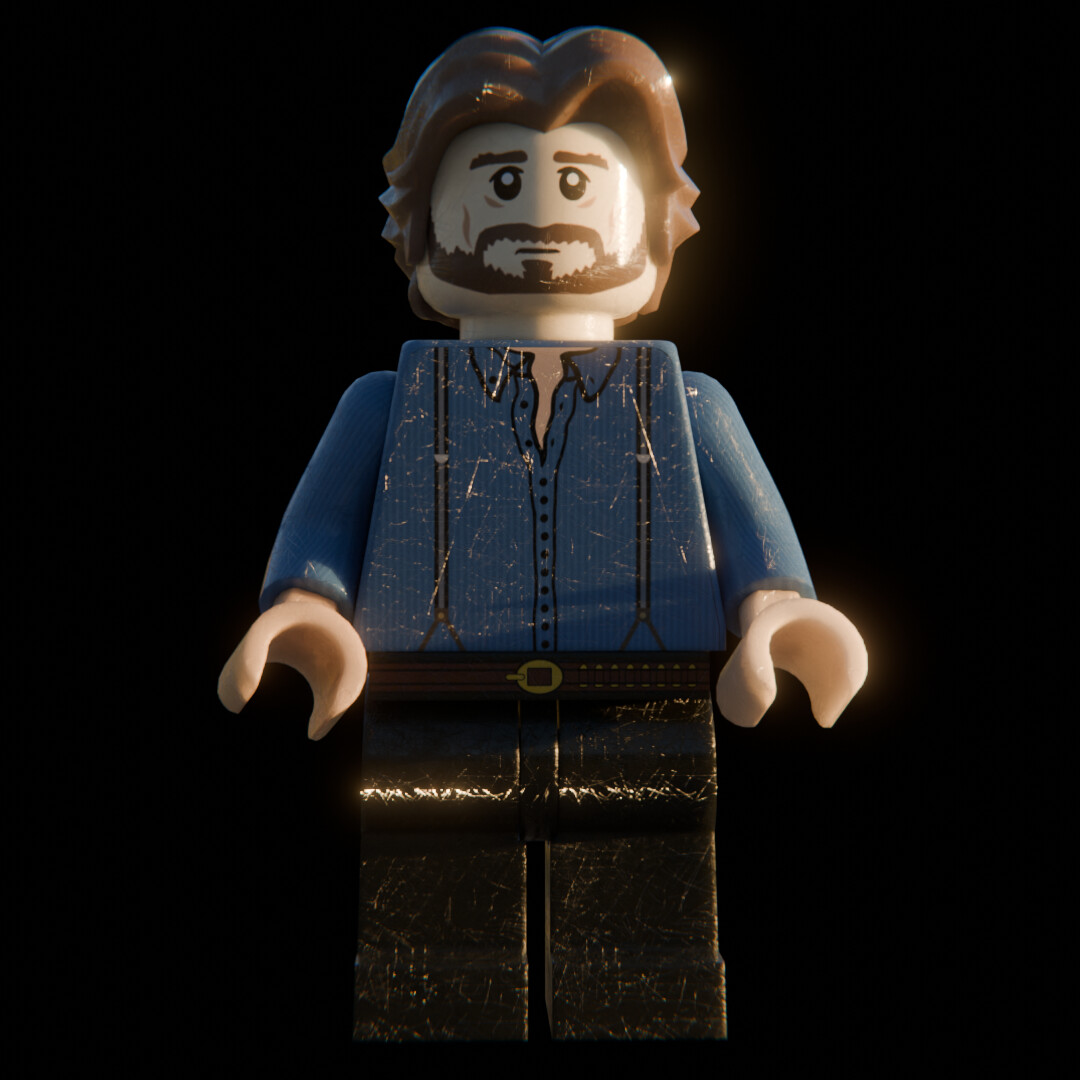 ArtStation - LEGO Arthur Morgan RDR2