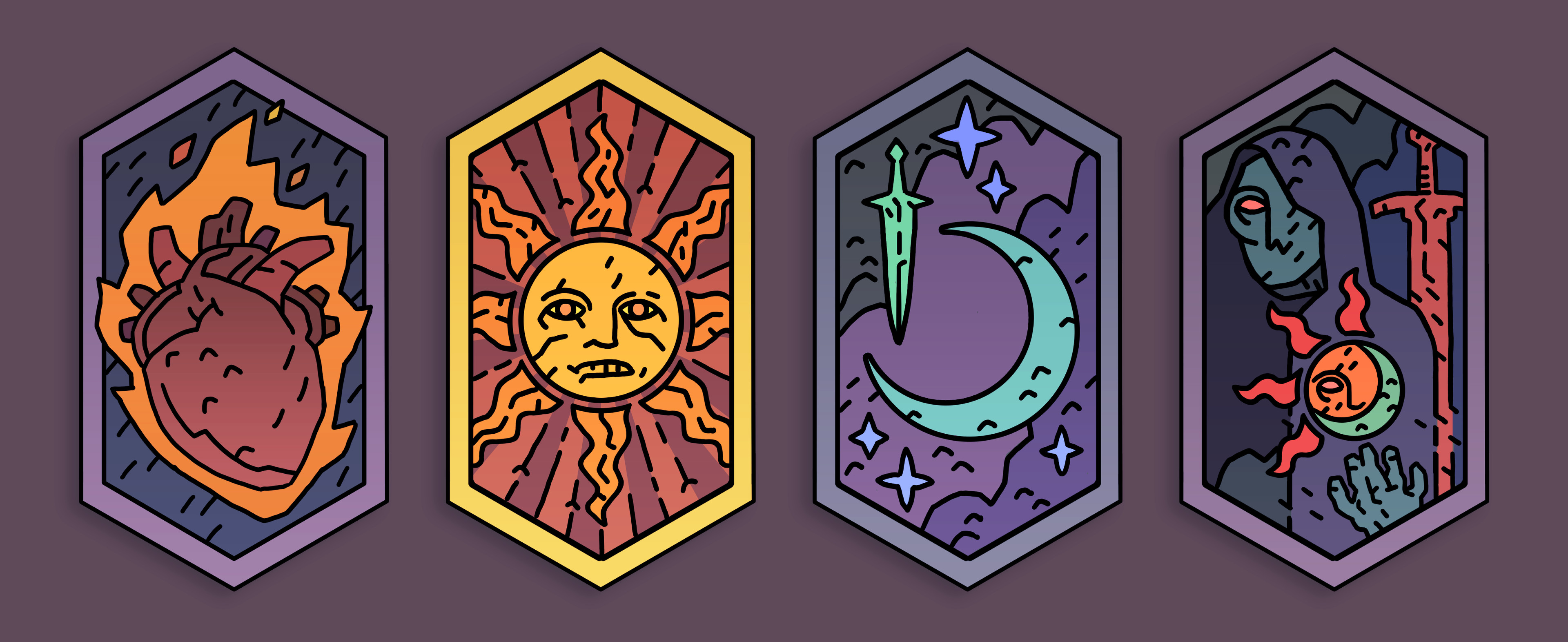 Turn phase badges