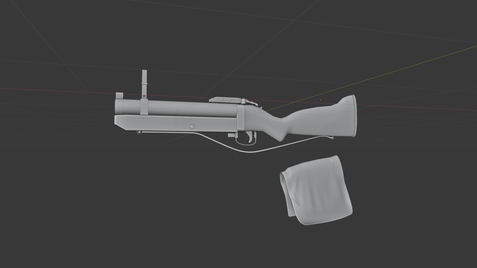 M79 grenade launcher | Concept Art | Wooden Thumper