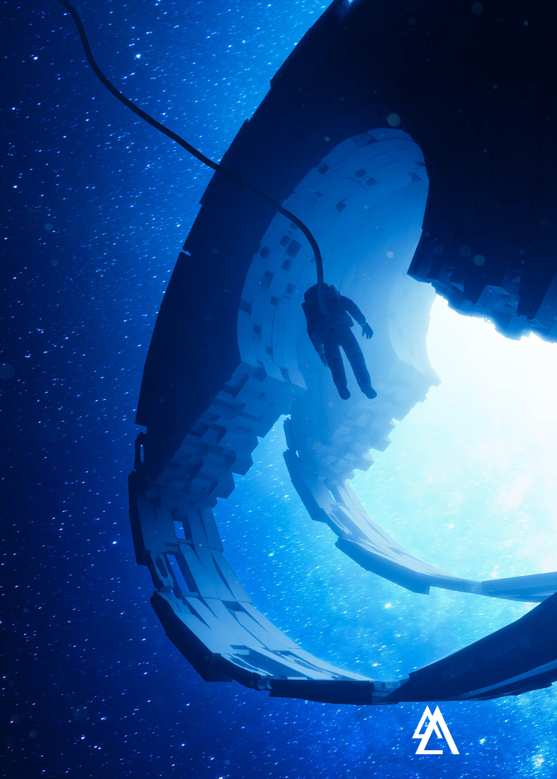 ArtStation - Falling In Space